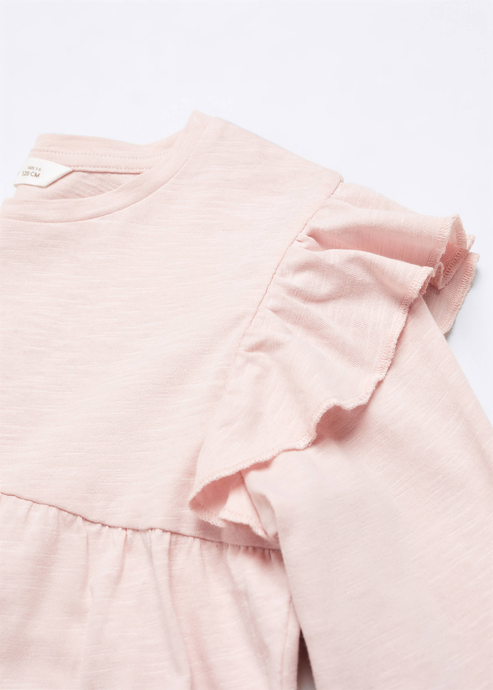 Long -sleeved t-shirt with ruffles - Details of the article 8