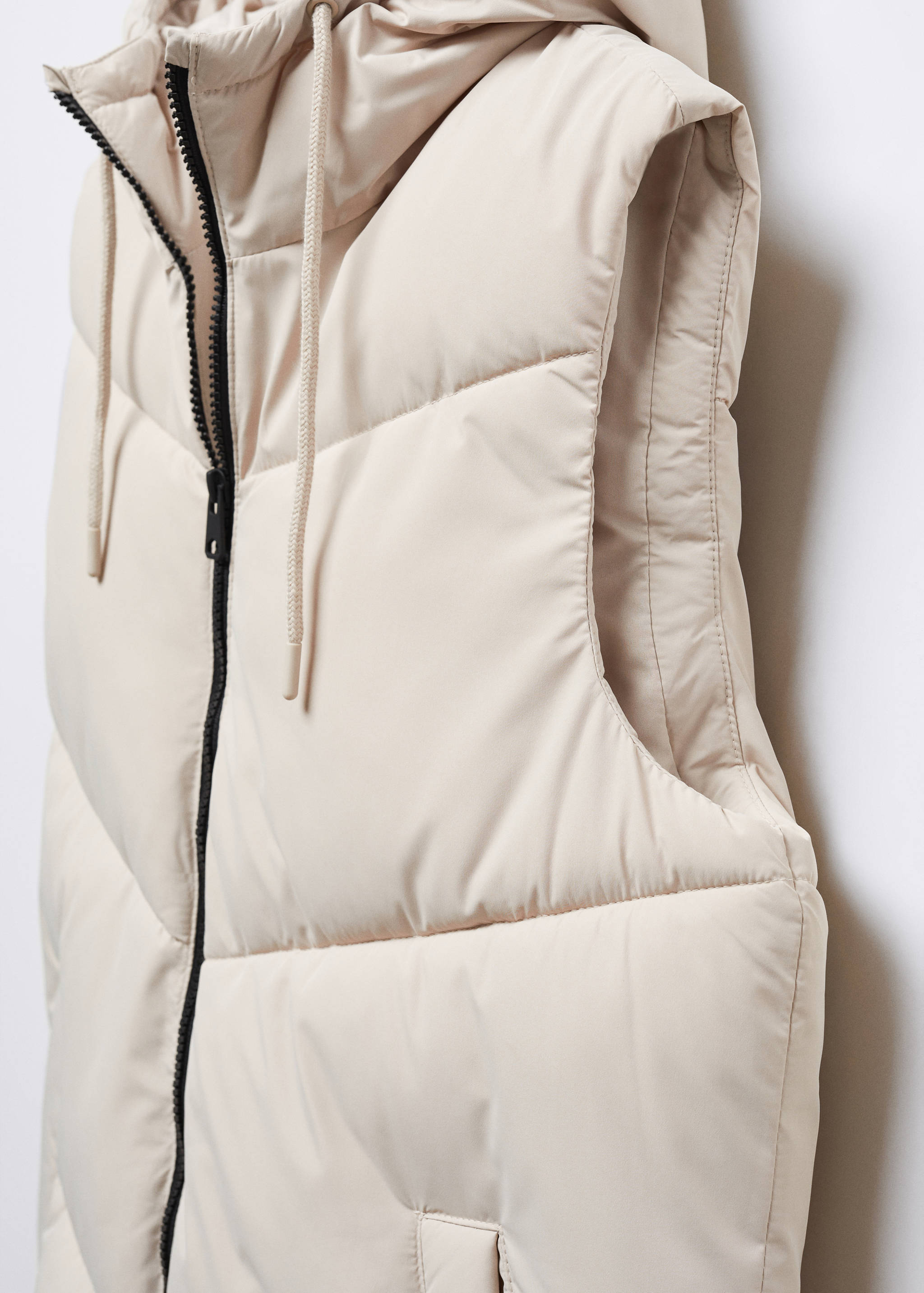 Long puffer vest - Details of the article 8