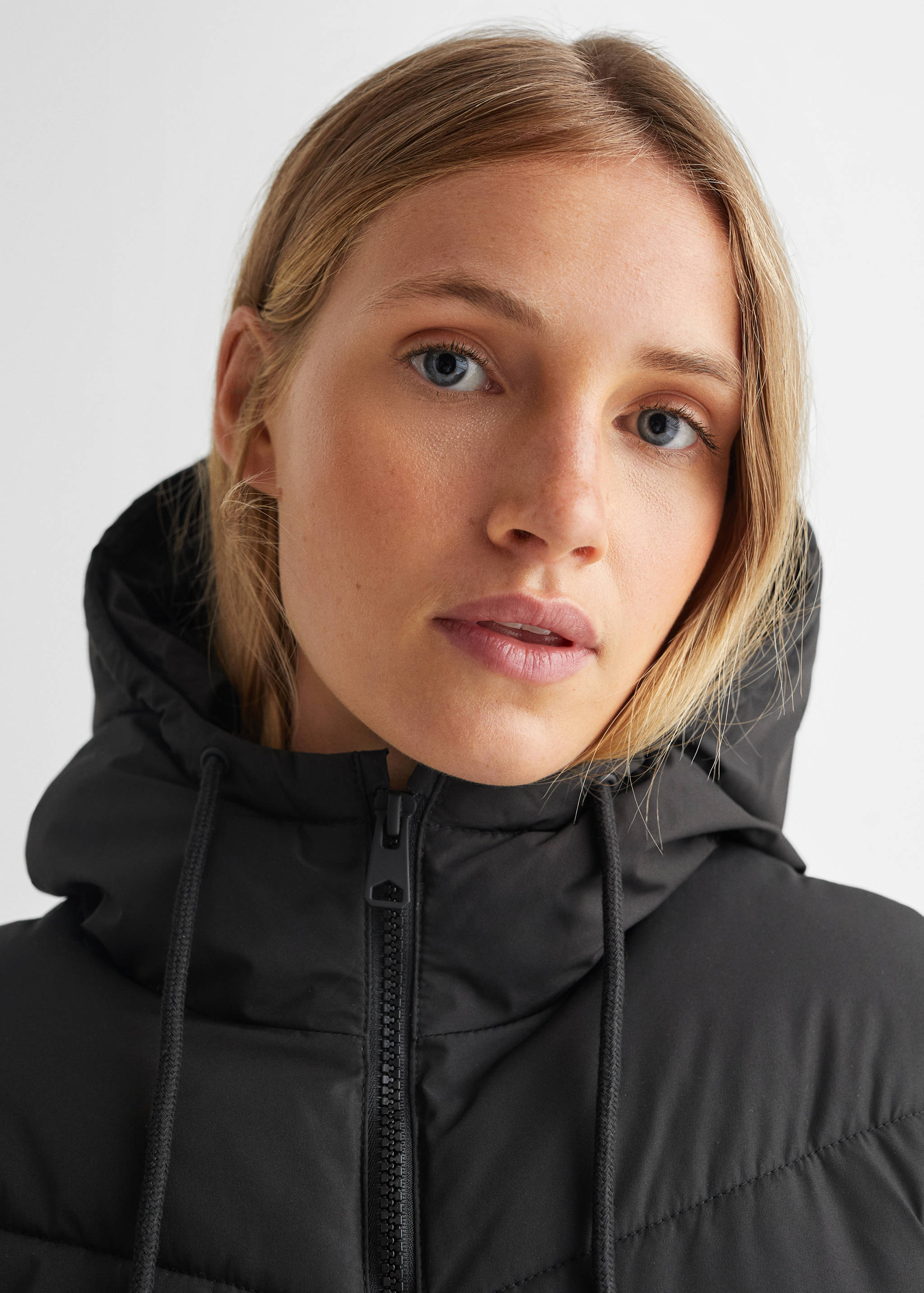 Long puffer vest - Details of the article 1