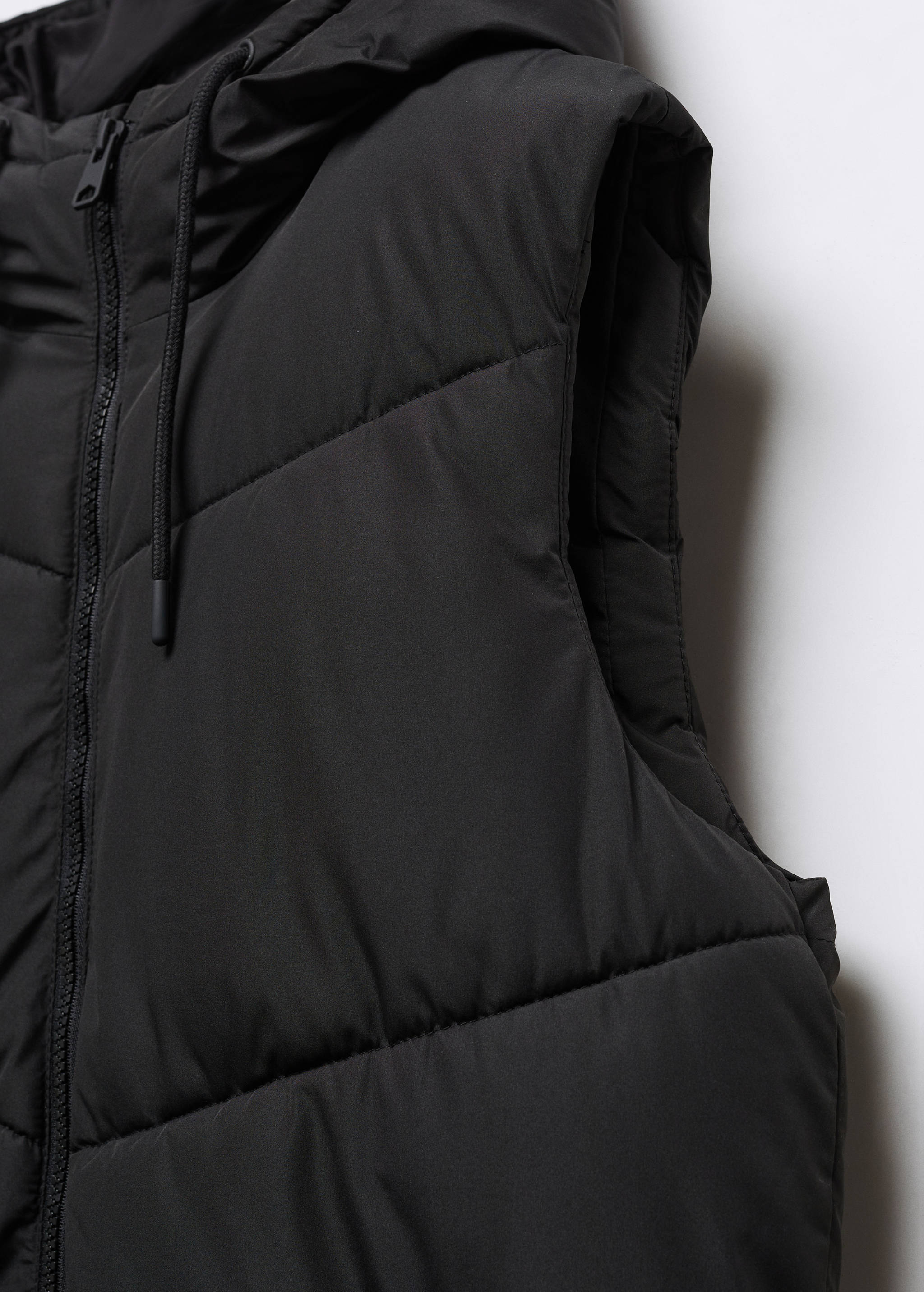 Long puffer vest - Details of the article 8