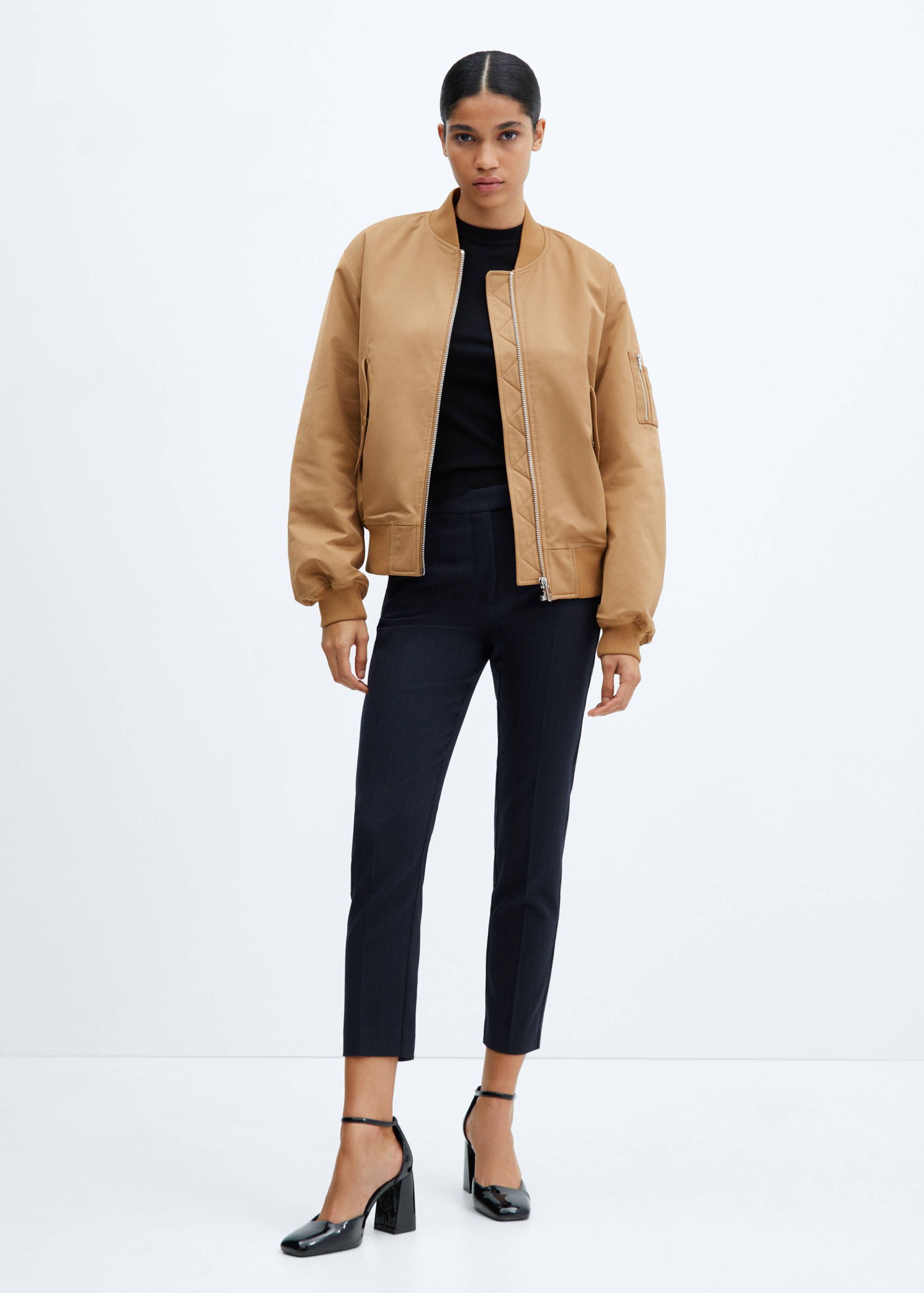 Chaqueta bomber oversize - Plano general