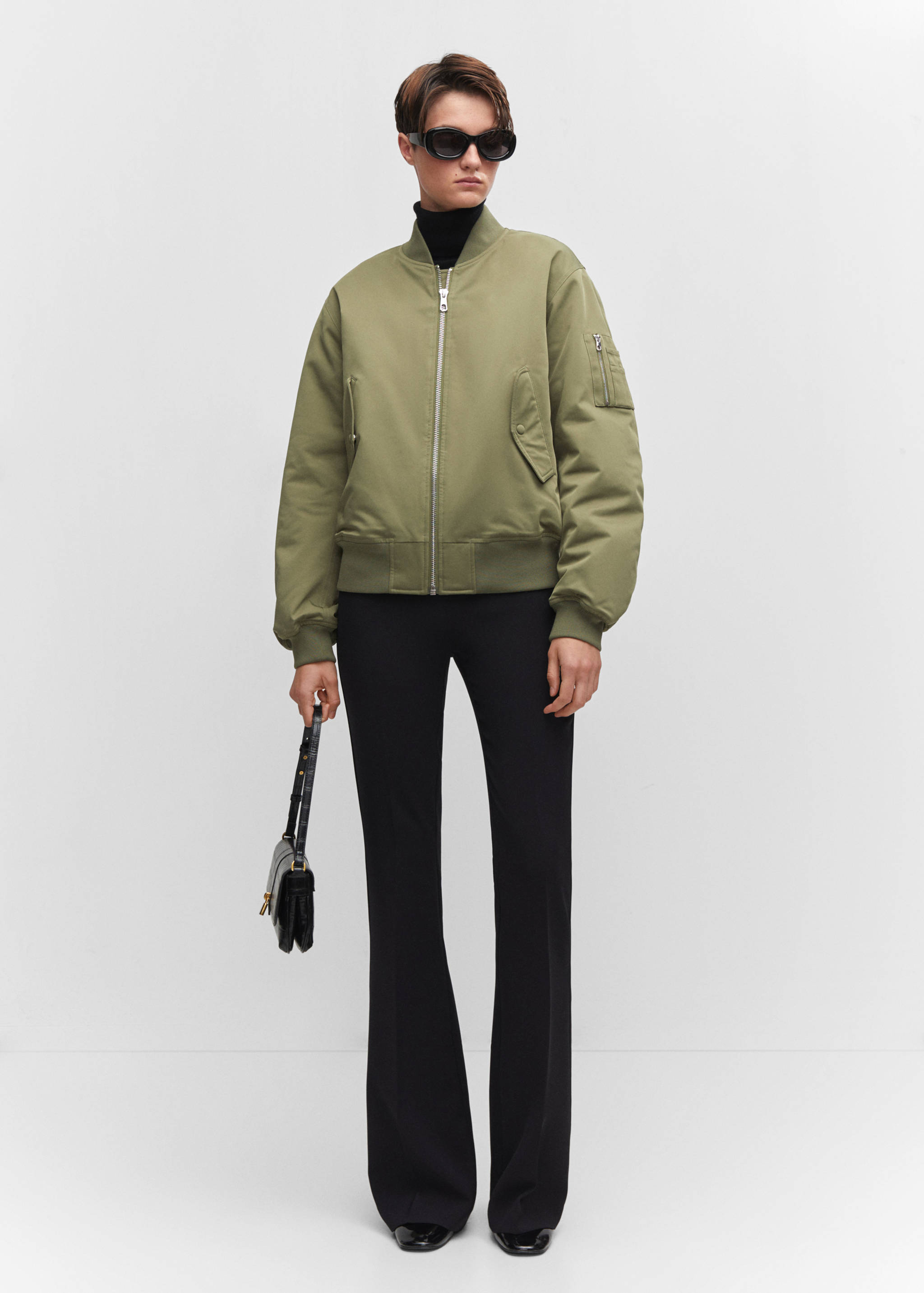 Chaqueta bomber oversize - Plano general