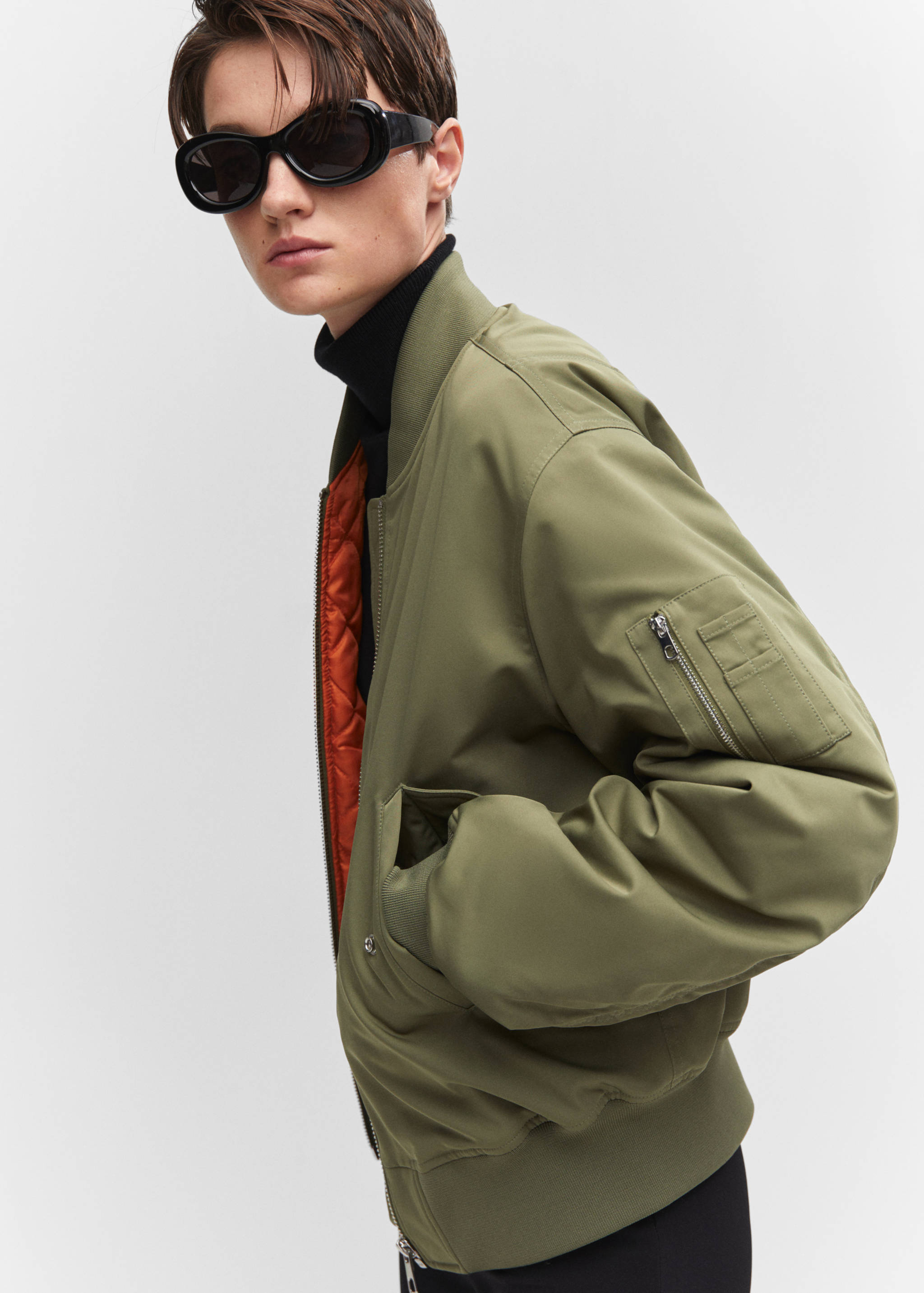 Chaqueta bomber oversize - Detalle del artículo 2