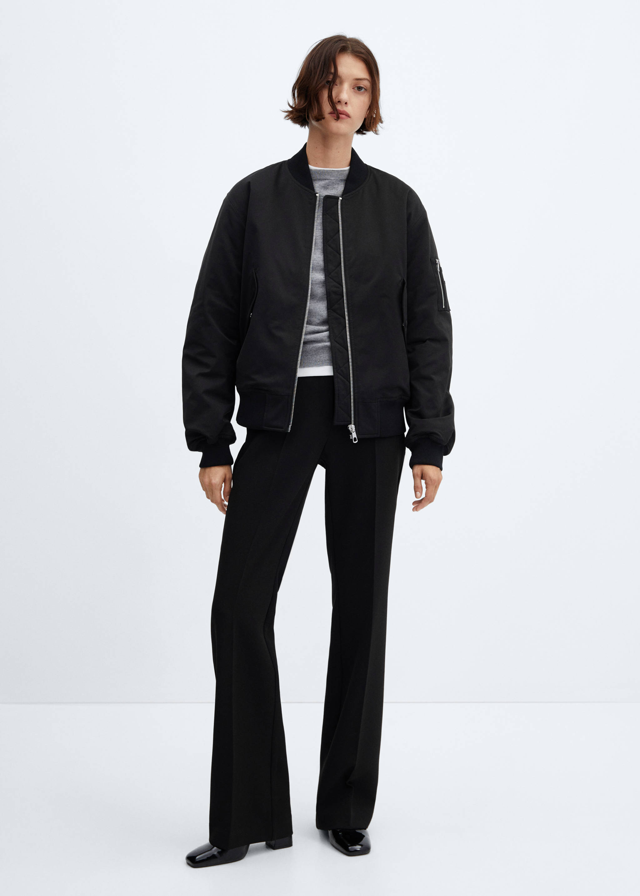 Chaqueta bomber oversize - Plano general