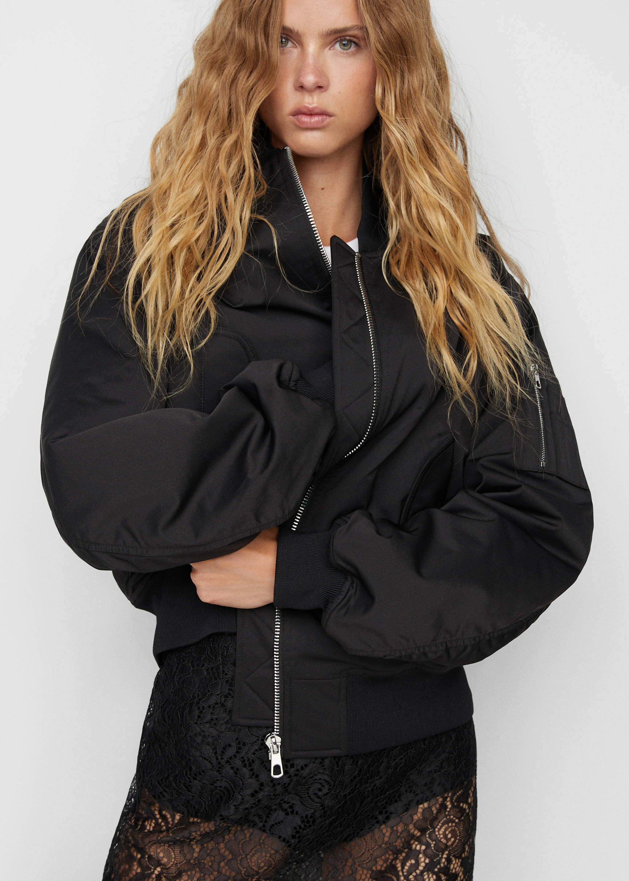Chaqueta bomber oversize - Detalle del artículo 3