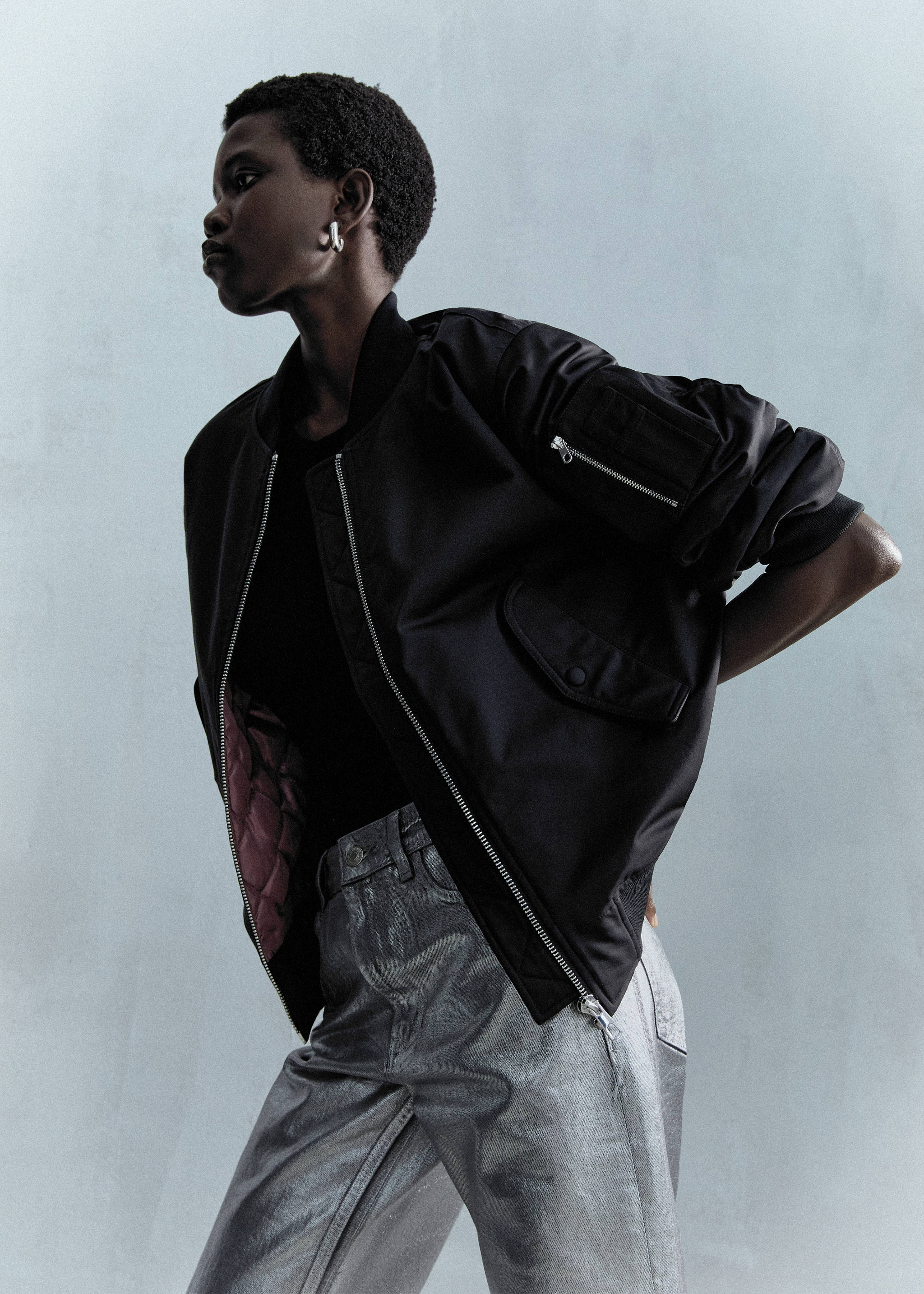 Chaqueta bomber oversize - Detalle del artículo 7