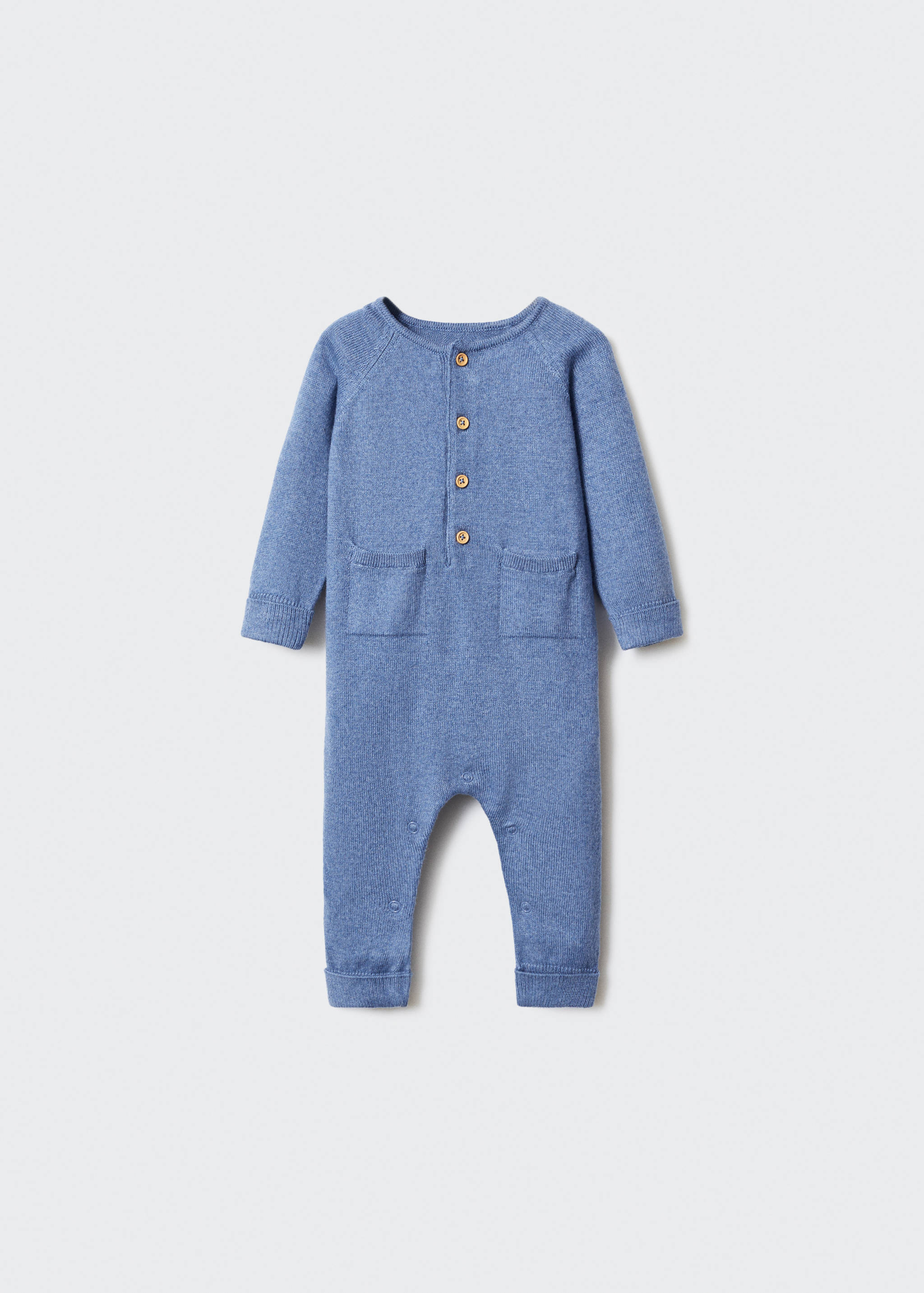 Cotton-knit jumpsuit - Article without model