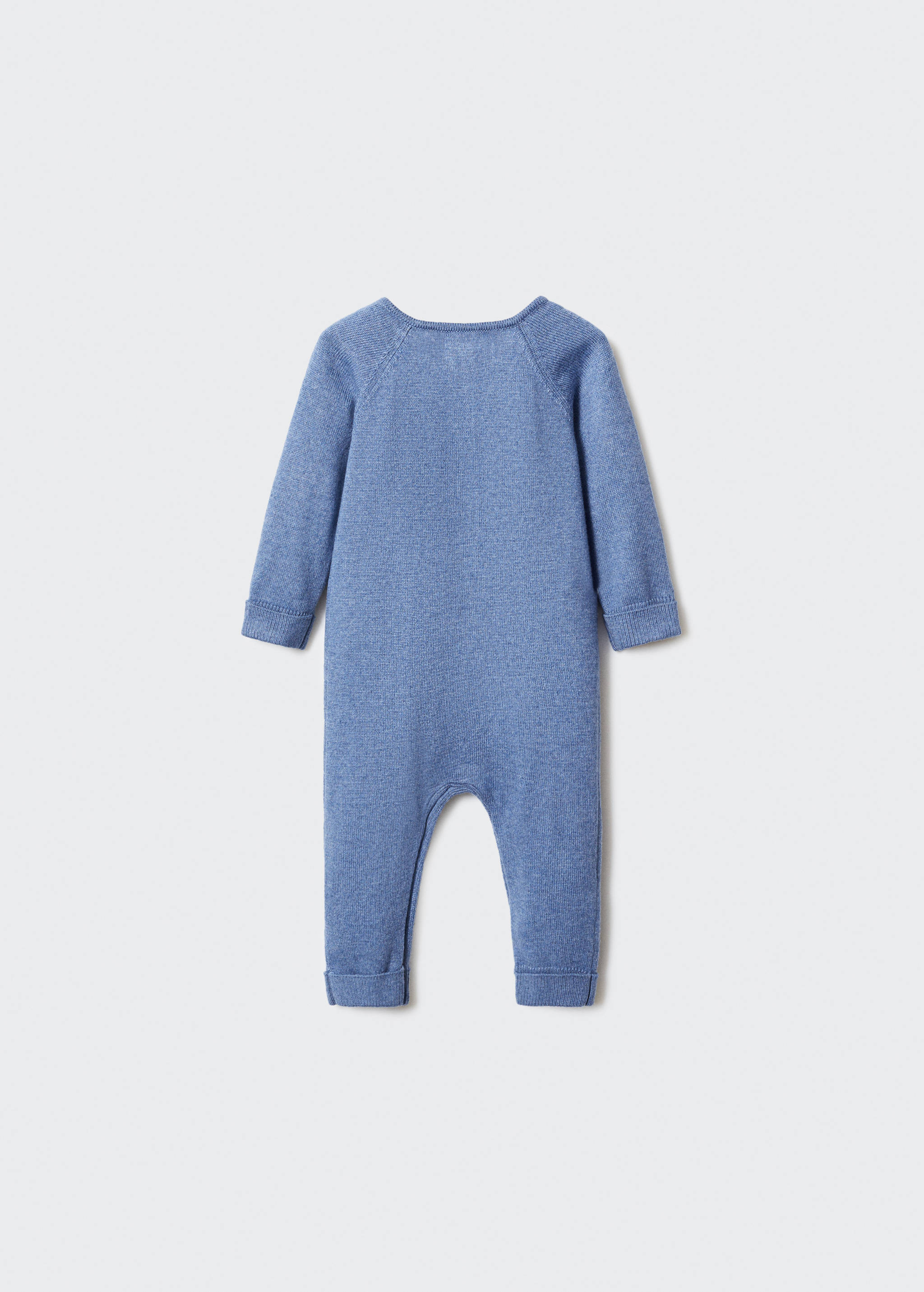 Cotton-knit jumpsuit - Reverse of the article