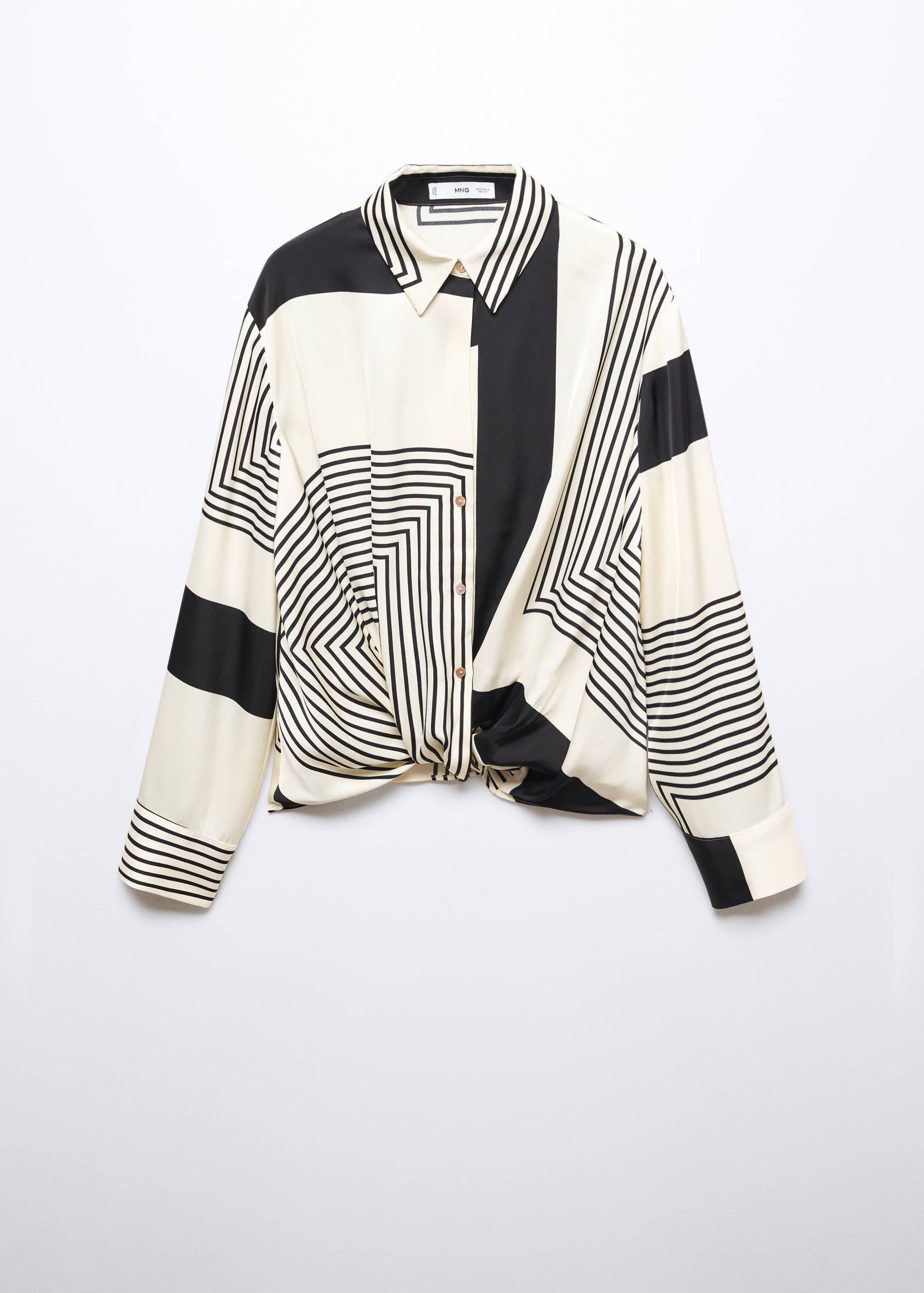 Stripe-print shirt - Article without model