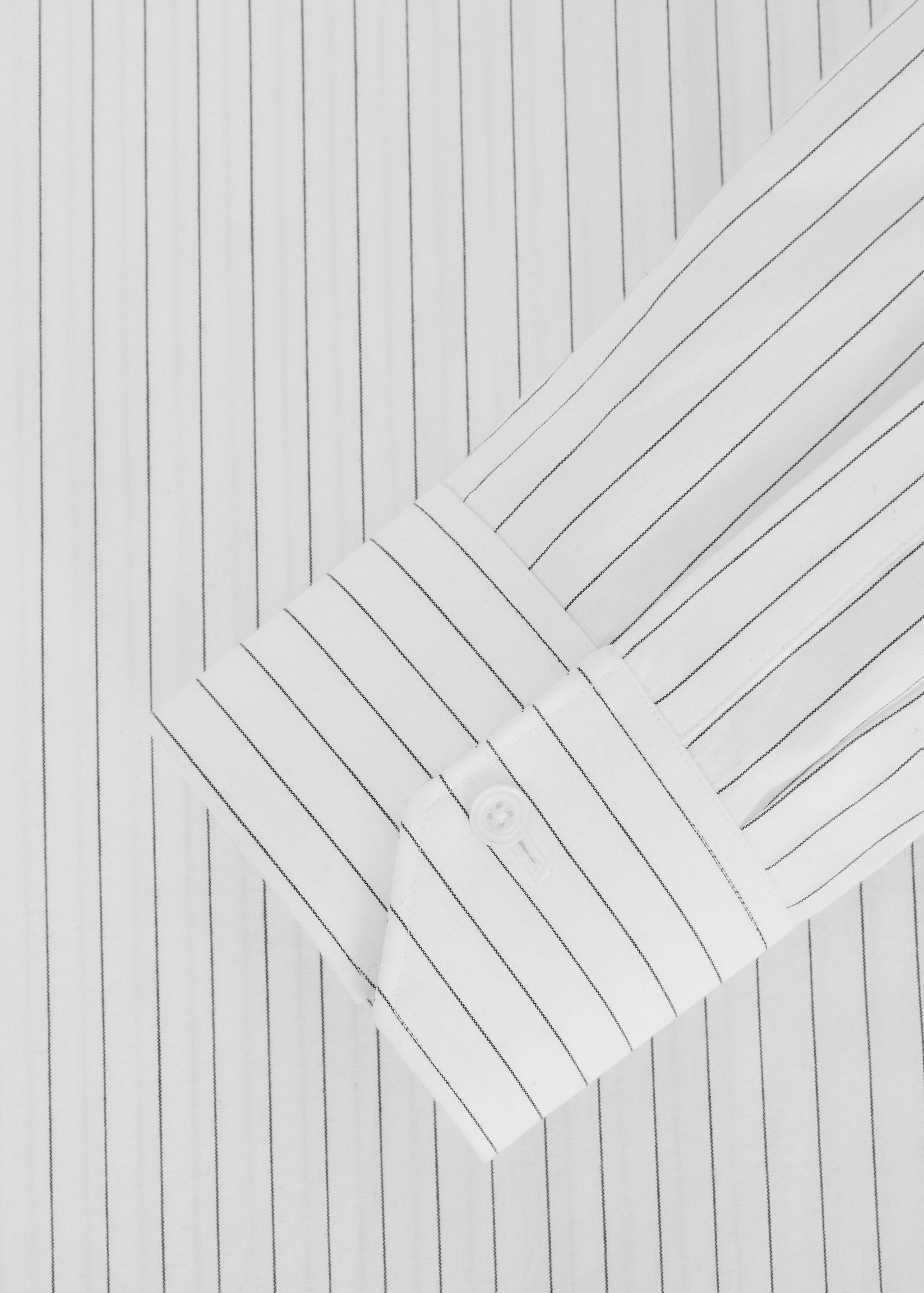 Camisa slim fit algodón rayas - Detalle del artículo 8