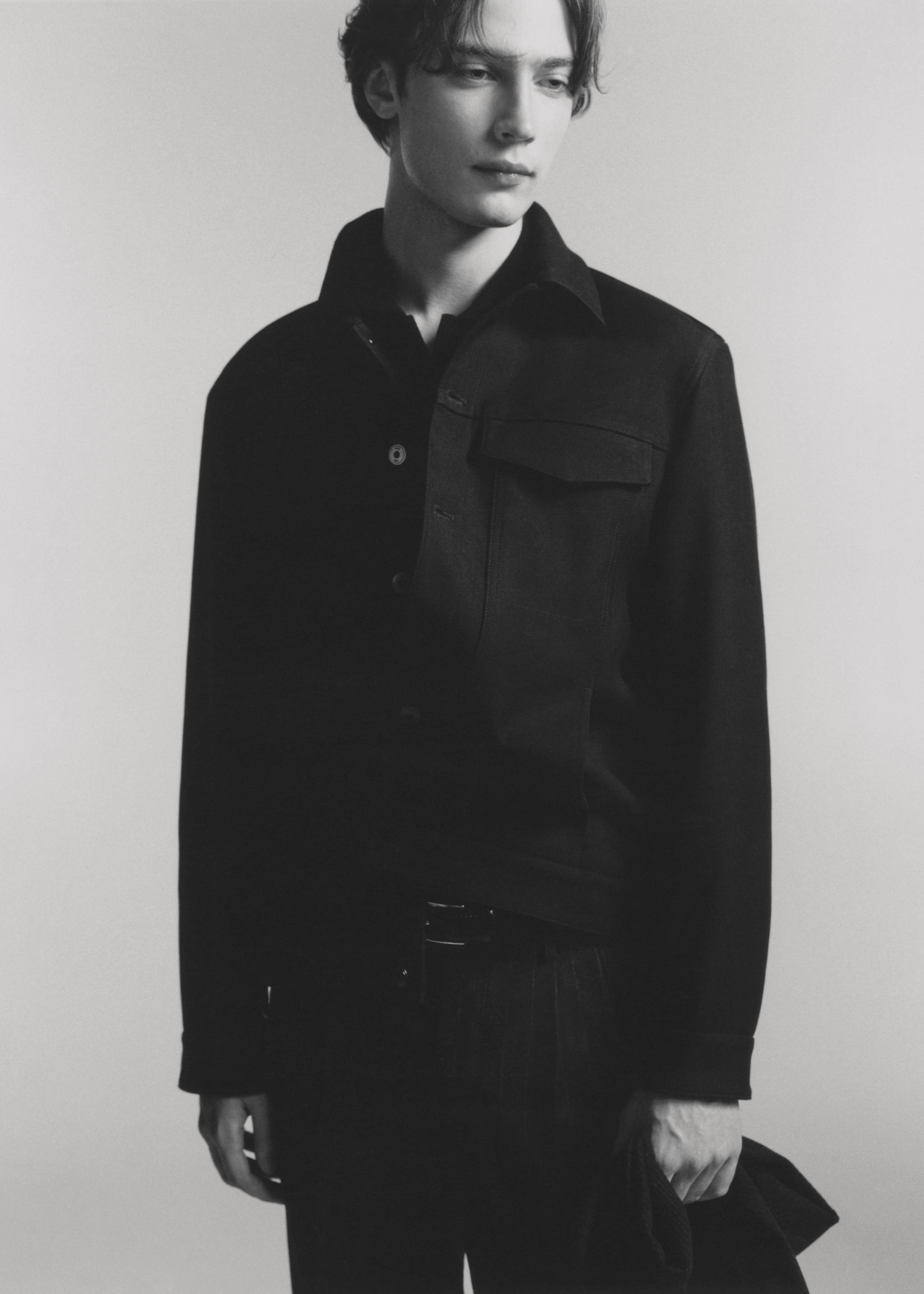 Twill jacket with pockets - Details of the article 6