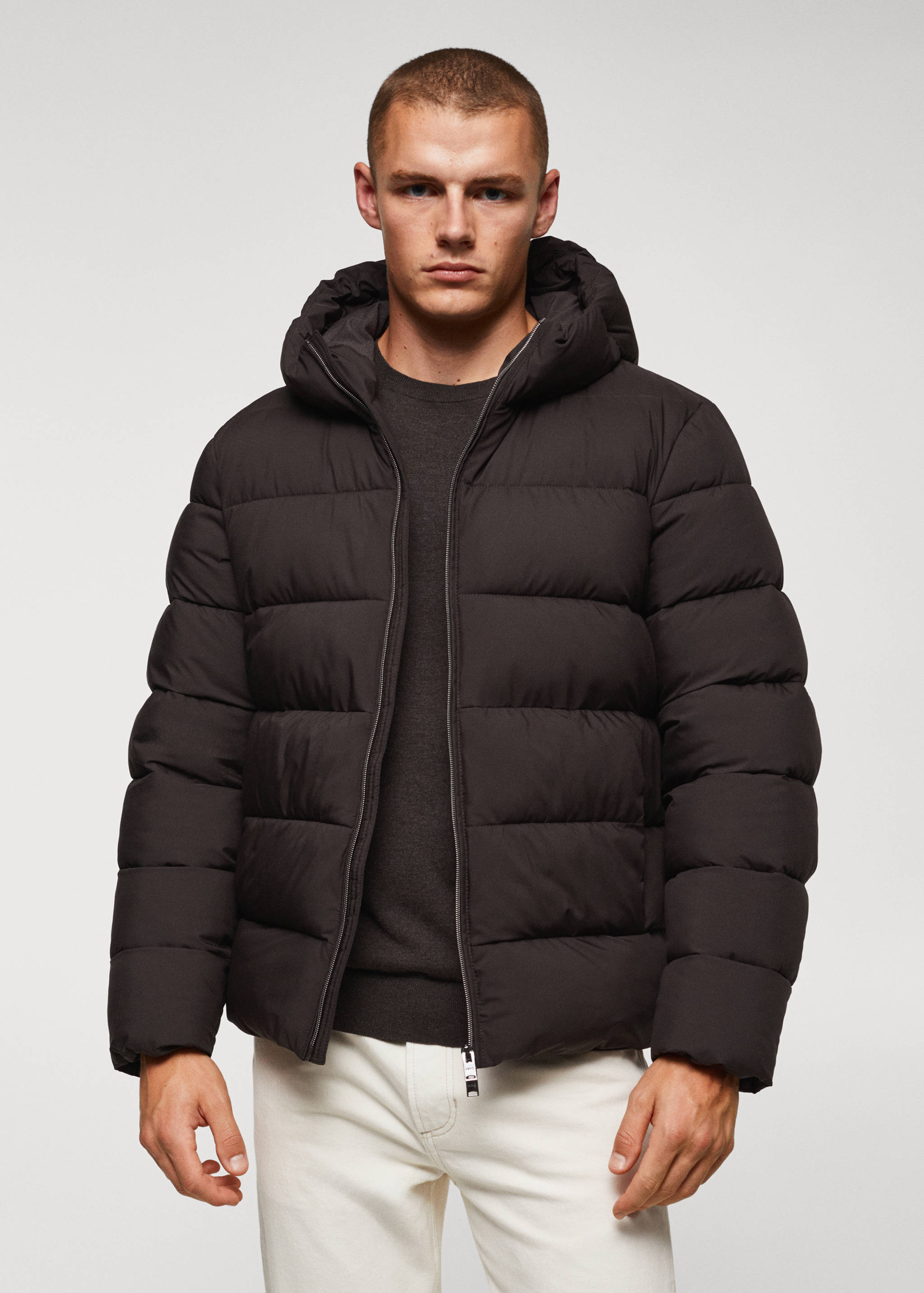 Thermoregulating waterproof padded anorak - Medium plane