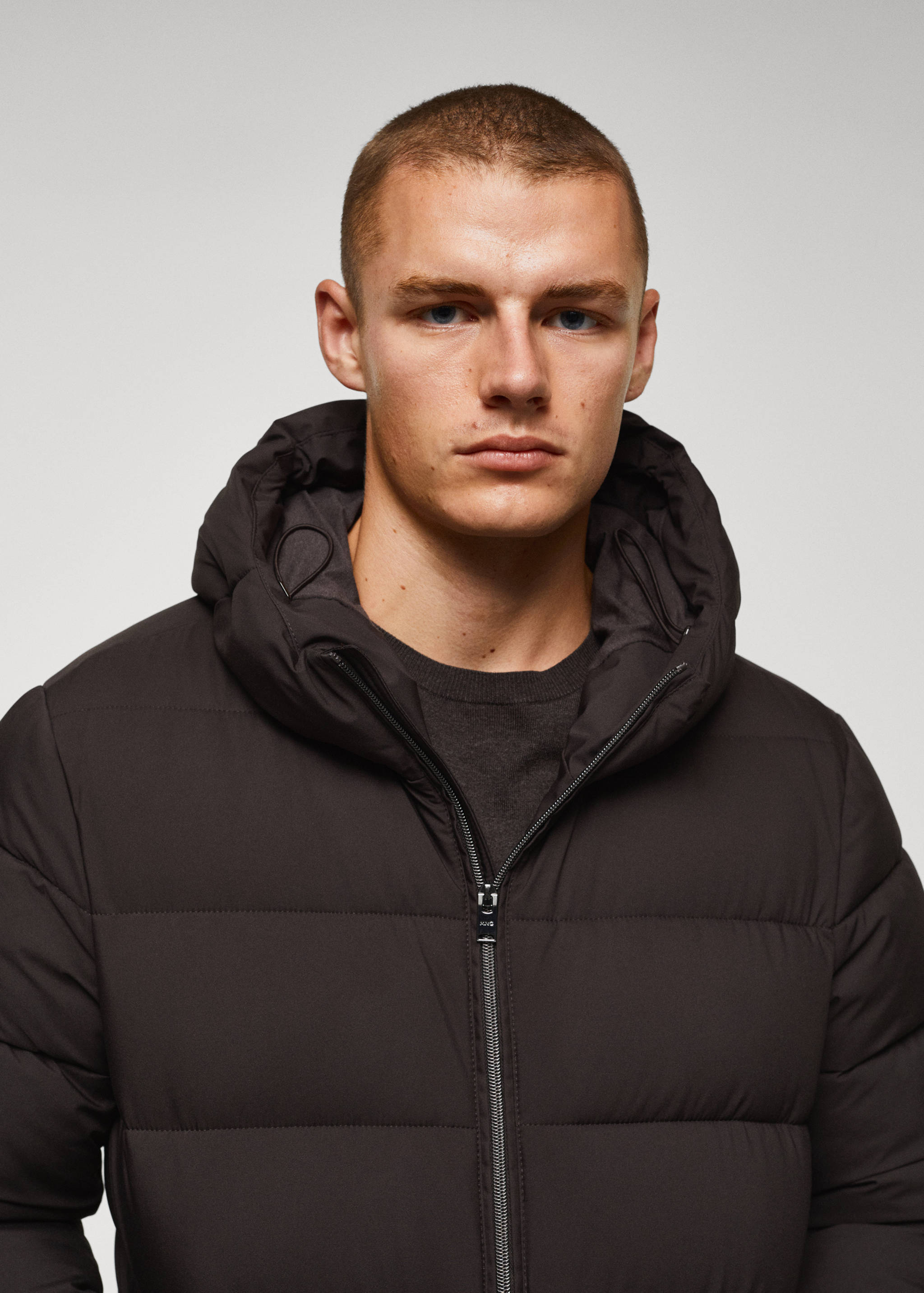 Thermoregulating waterproof padded anorak - Details of the article 1