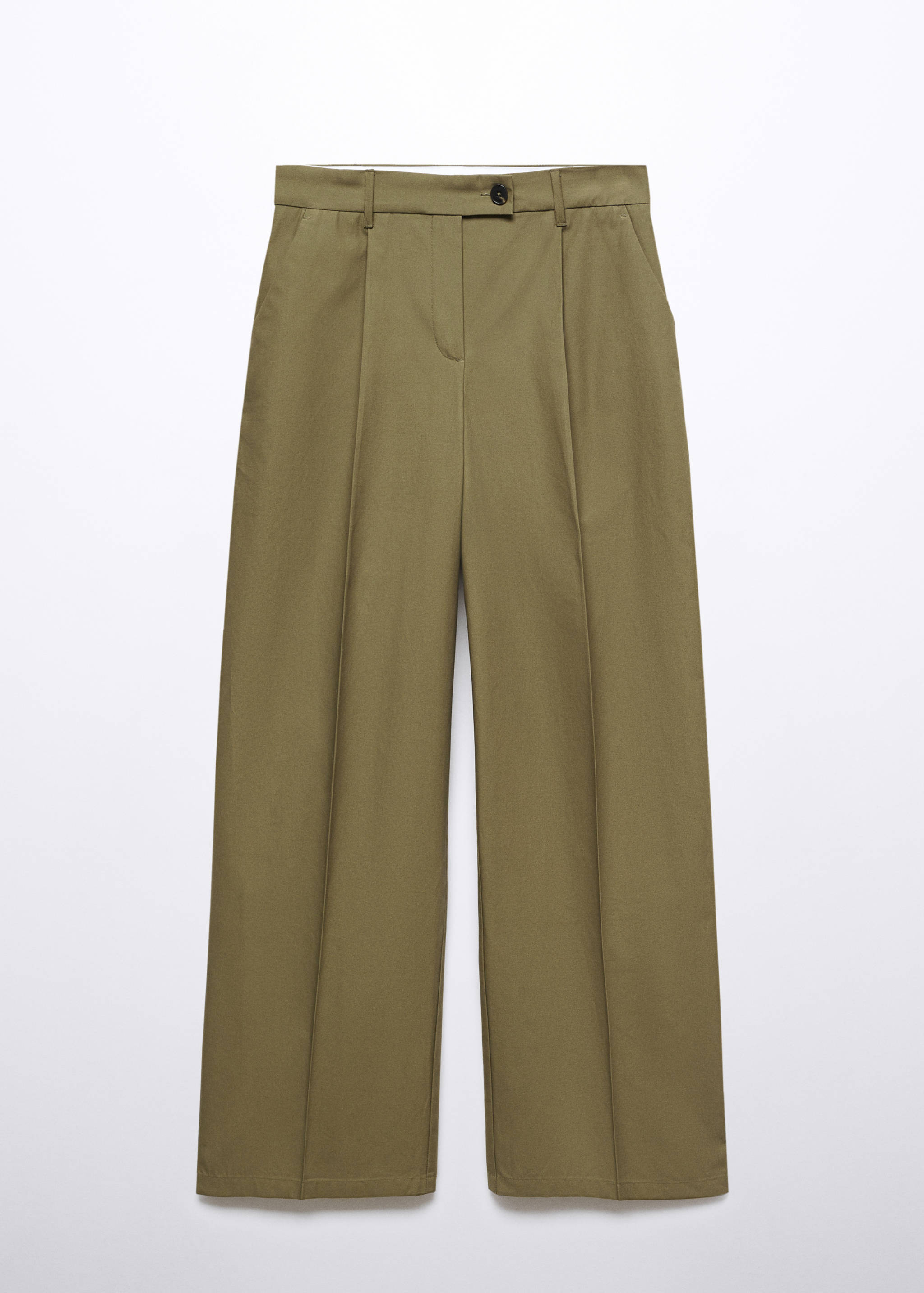 Wide leg pleated trousers - Article without model