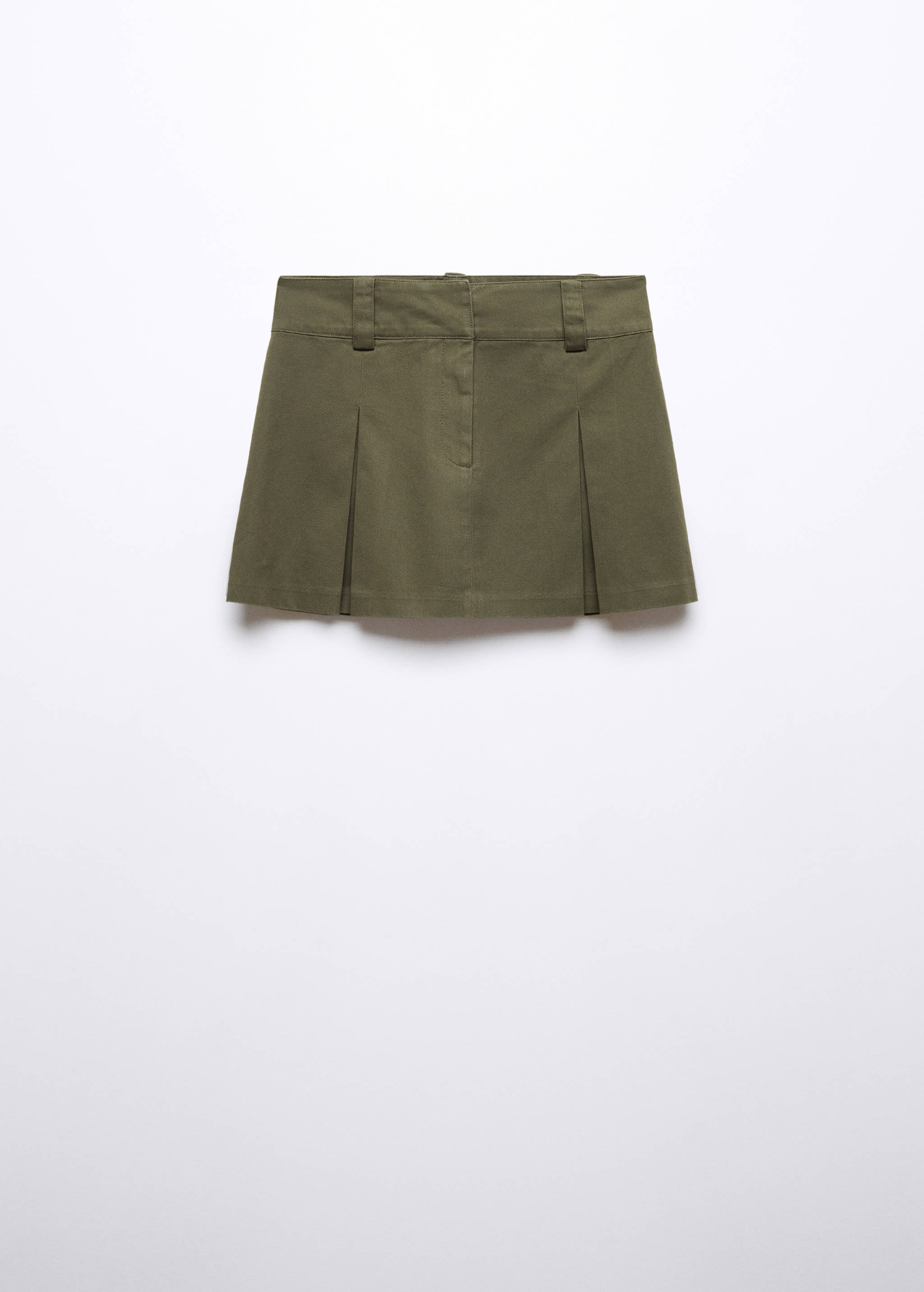Pleated mini-skirt - Article without model