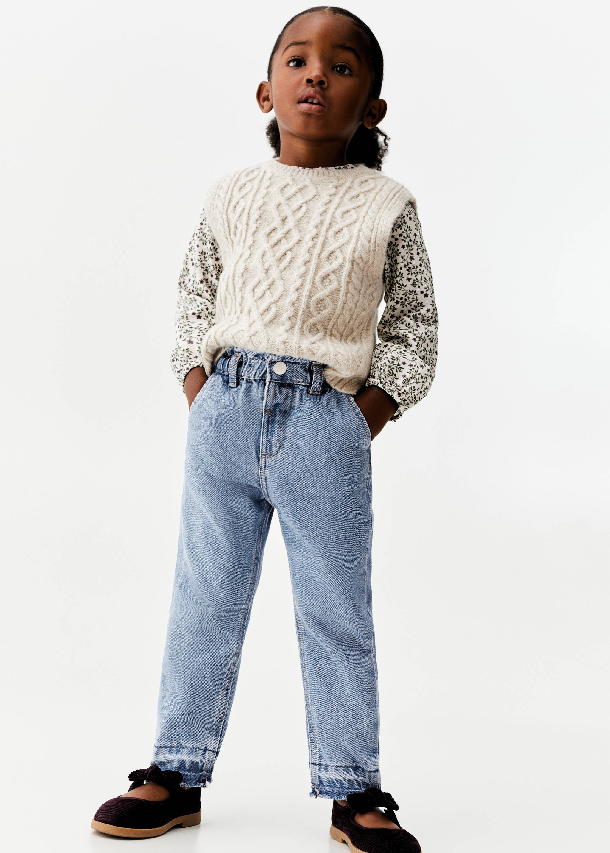 سروال جينز بيبر باج - رؤية عامة