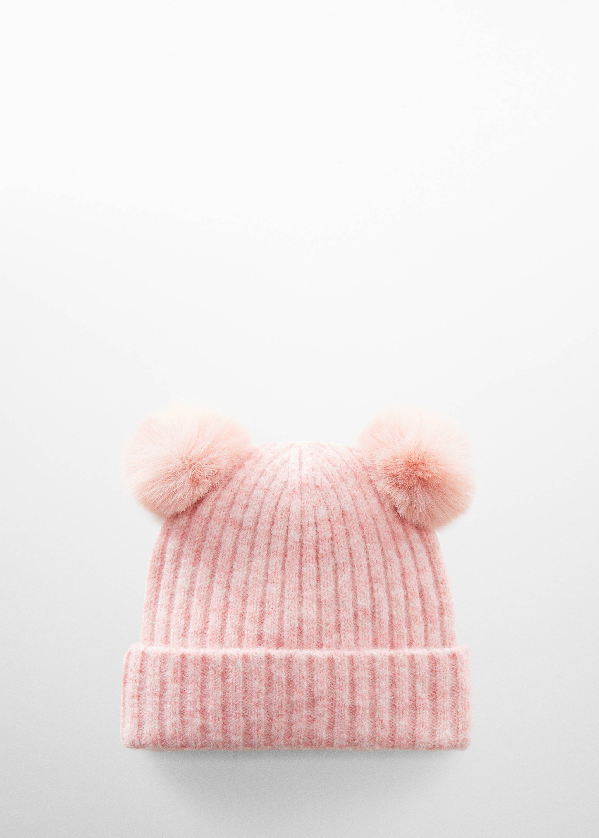 Pom pom cable-knit beanie - Article without model