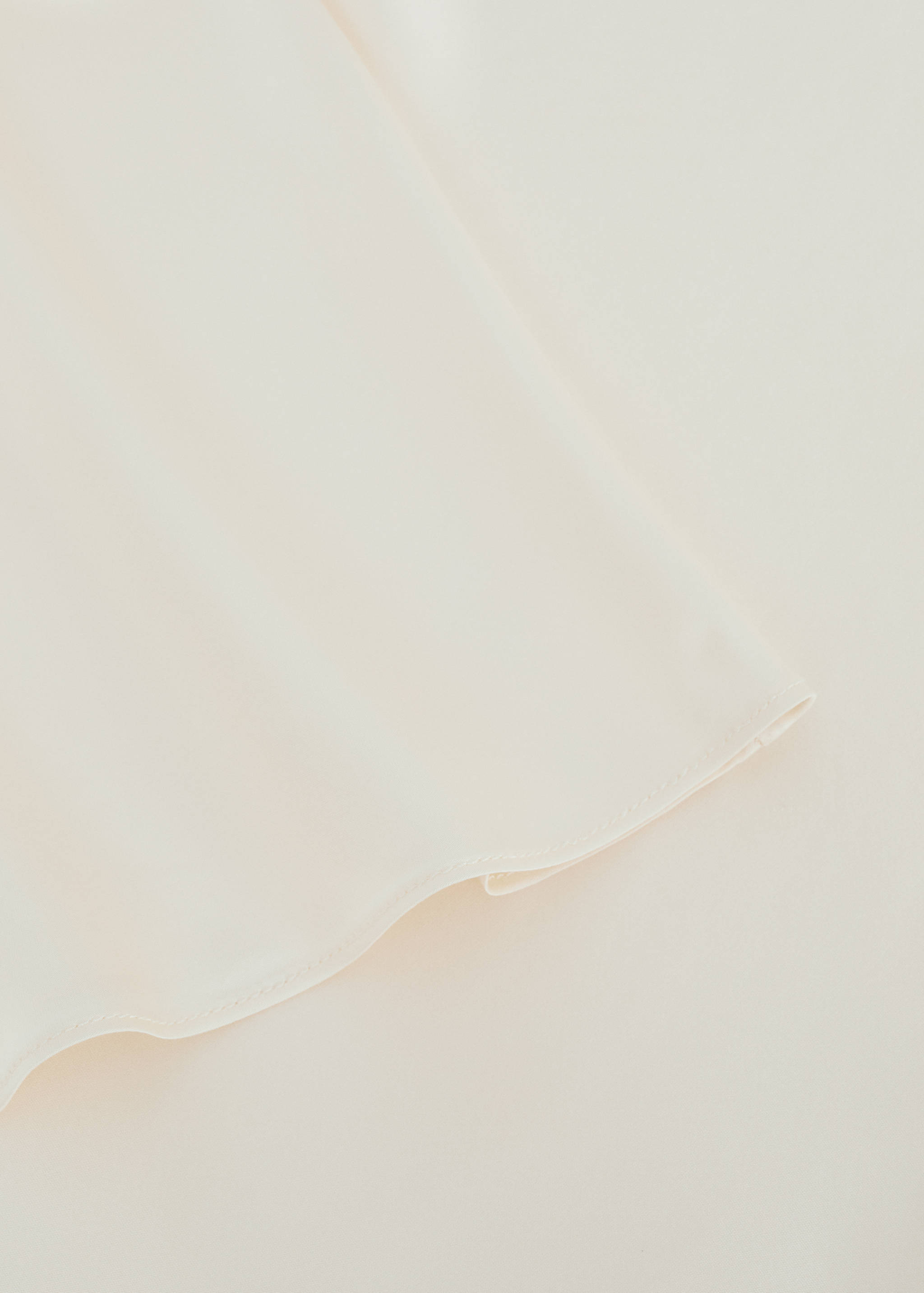 Extra-long satin skirt - Details of the article 8