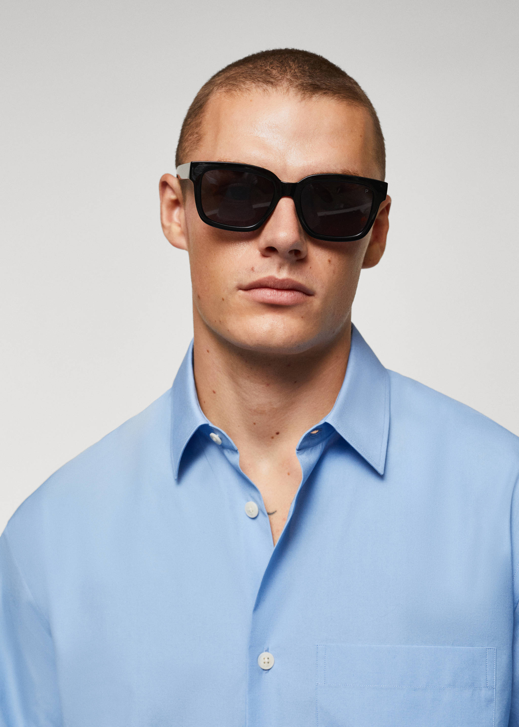 Chemise relaxed-fit coton poche - Détail de l'article 1