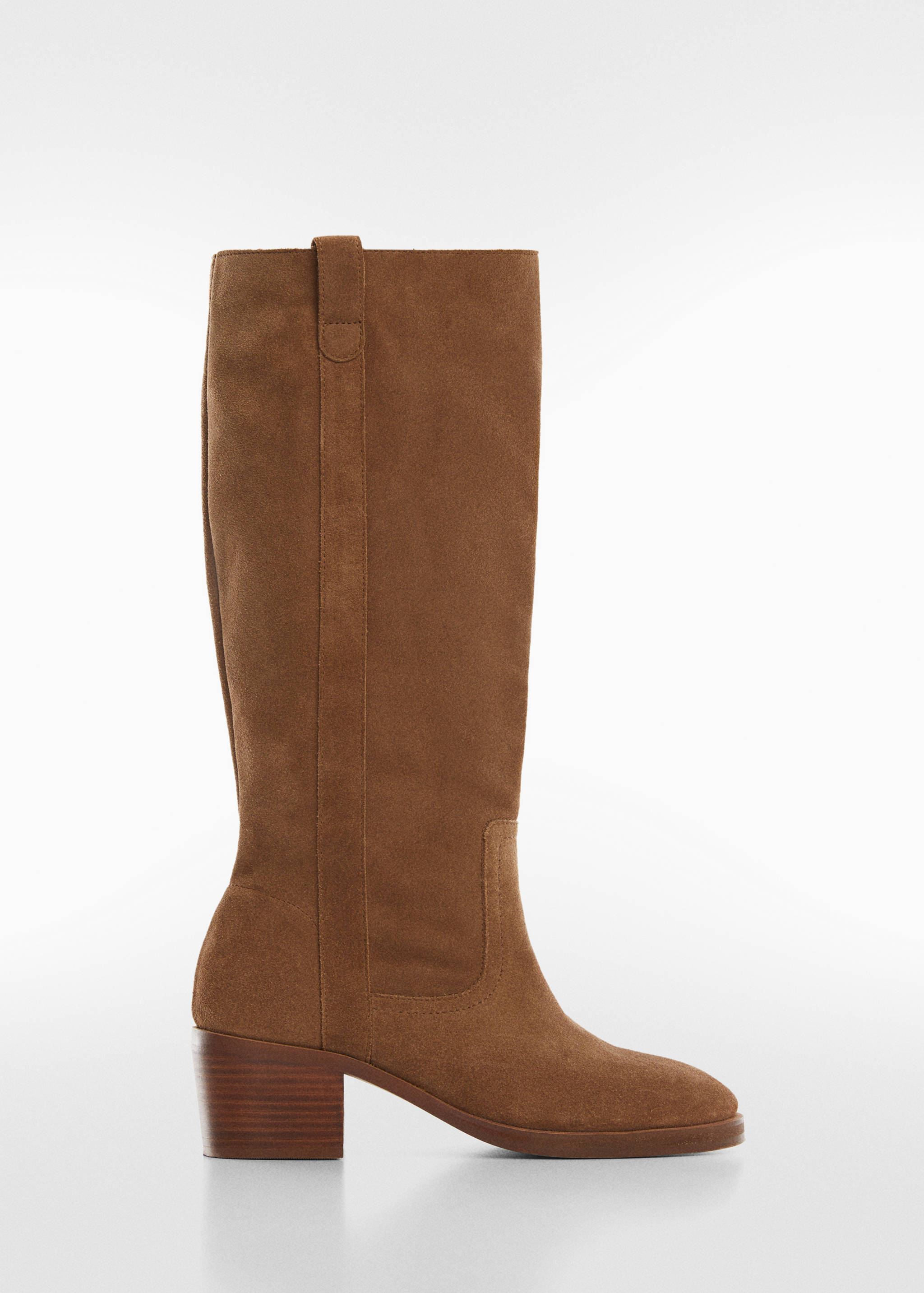 Heeled leather boots - Article without model