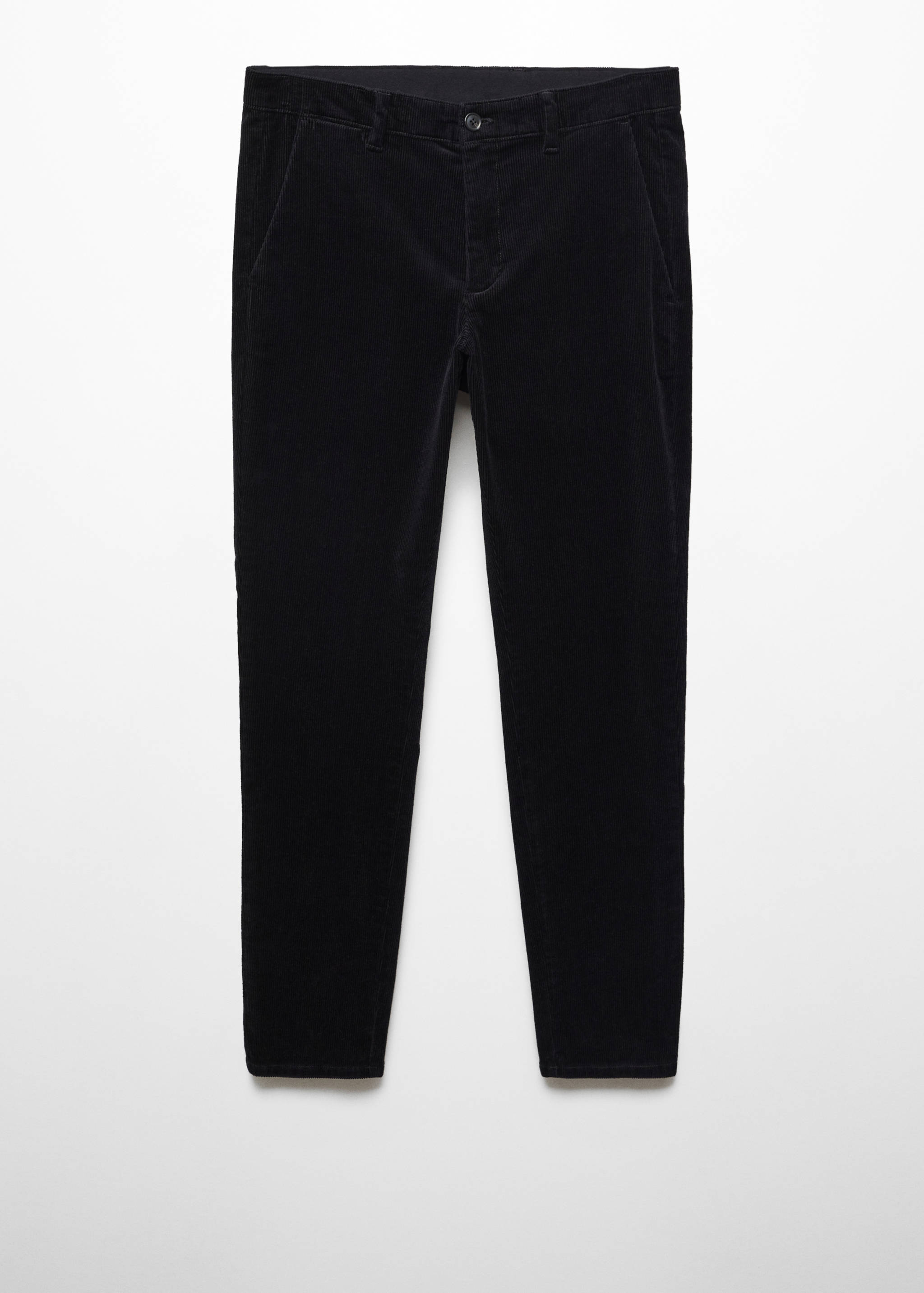 Pantalon velours côtelé slim-fit crop - Article sans modèle