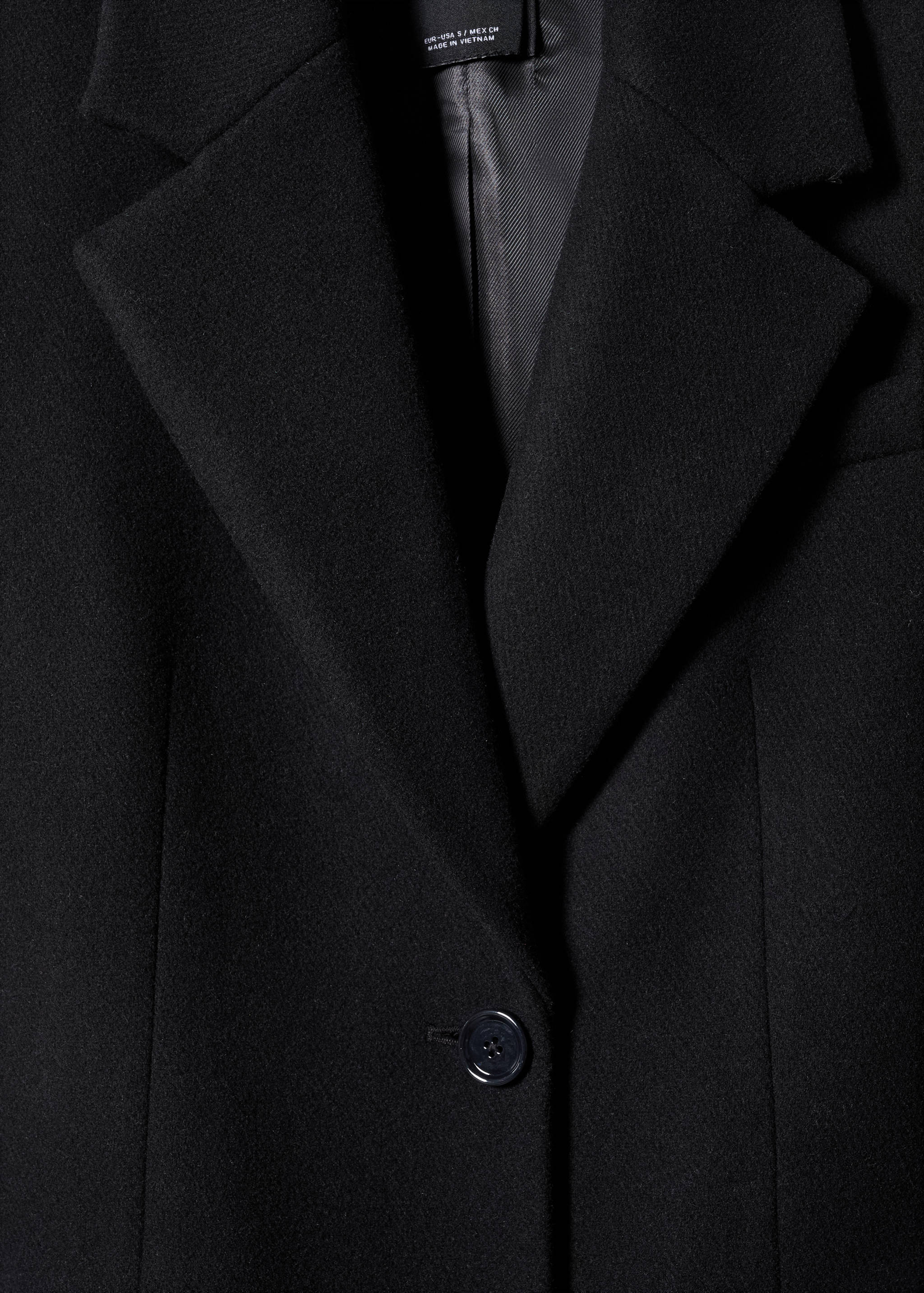 Manteau long en laine - Détail de l'article 8