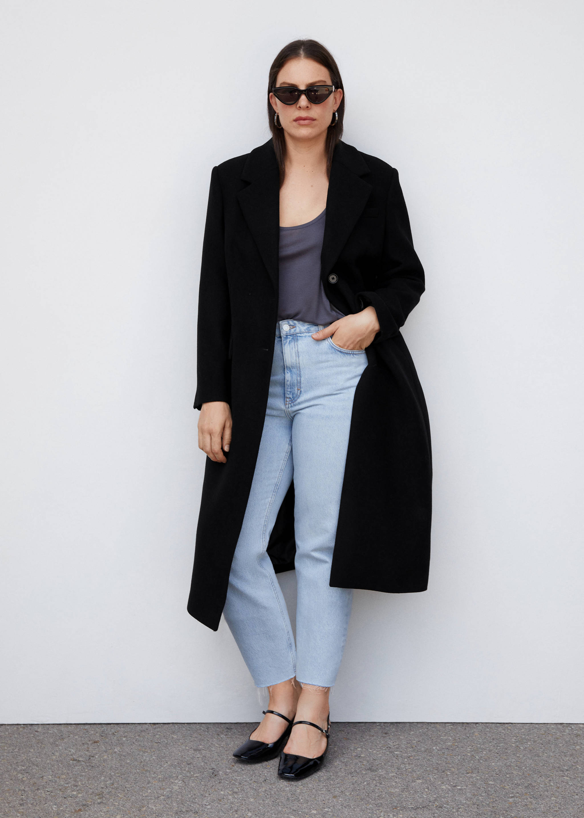 Manteau long en laine - Détail de l'article 3