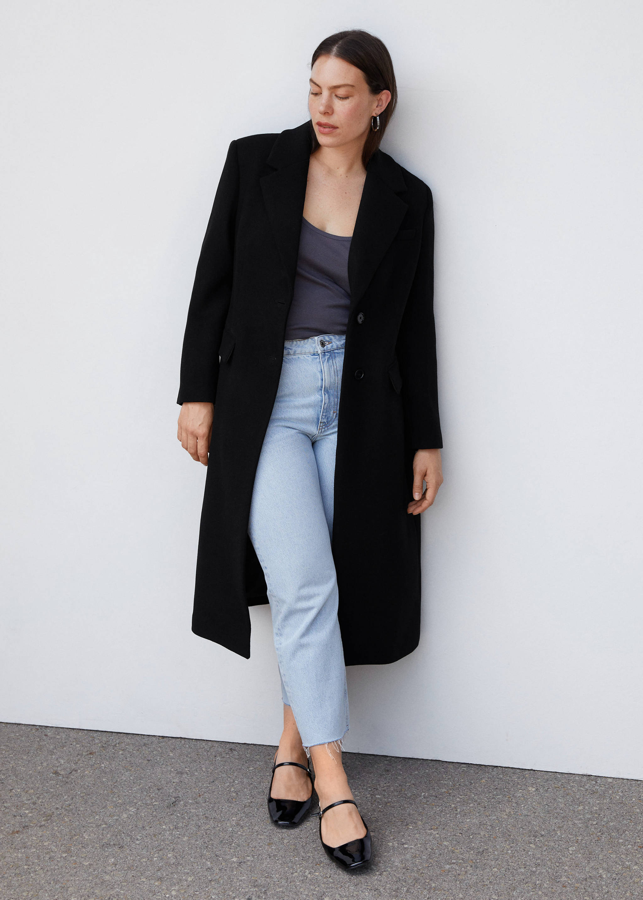 Manteau long en laine - Détail de l'article 4