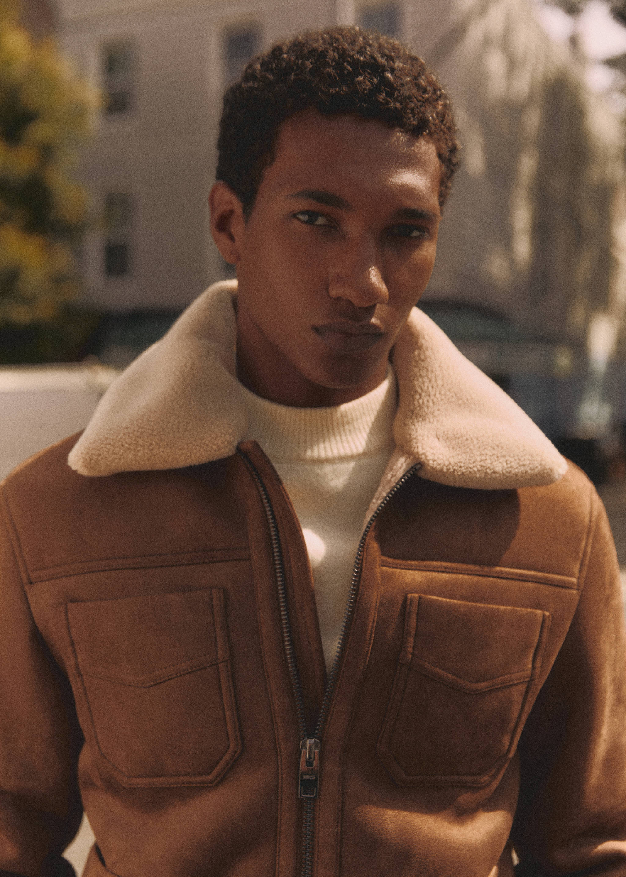 Veste double face effet daim - Détail de l'article 6