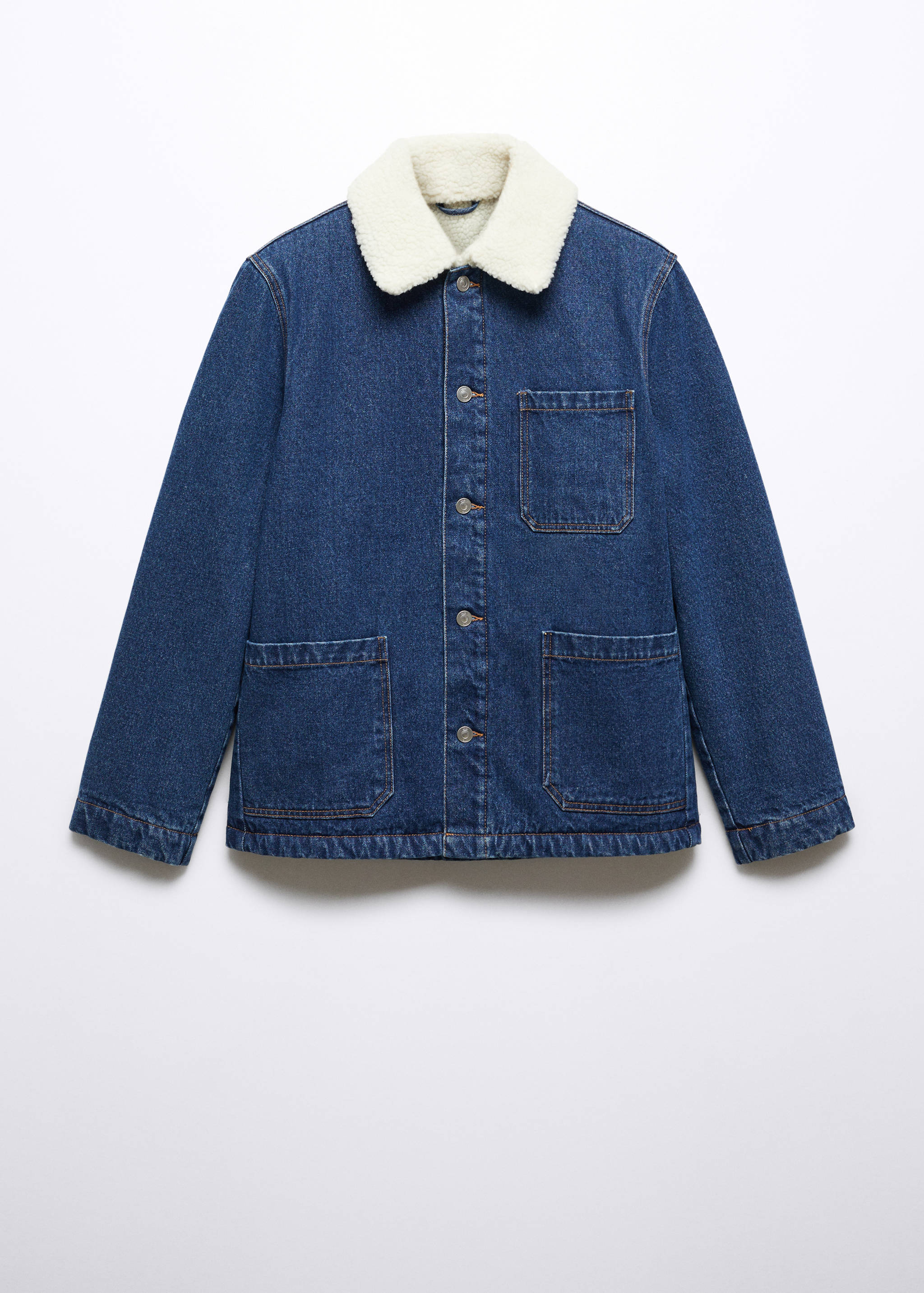 羊皮牛仔夹克 - null