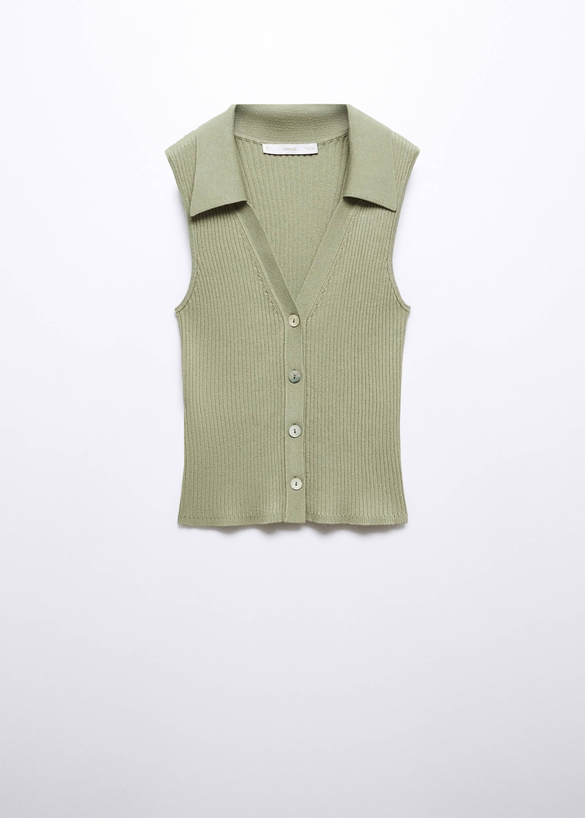 Top maille boutons - Article sans modèle