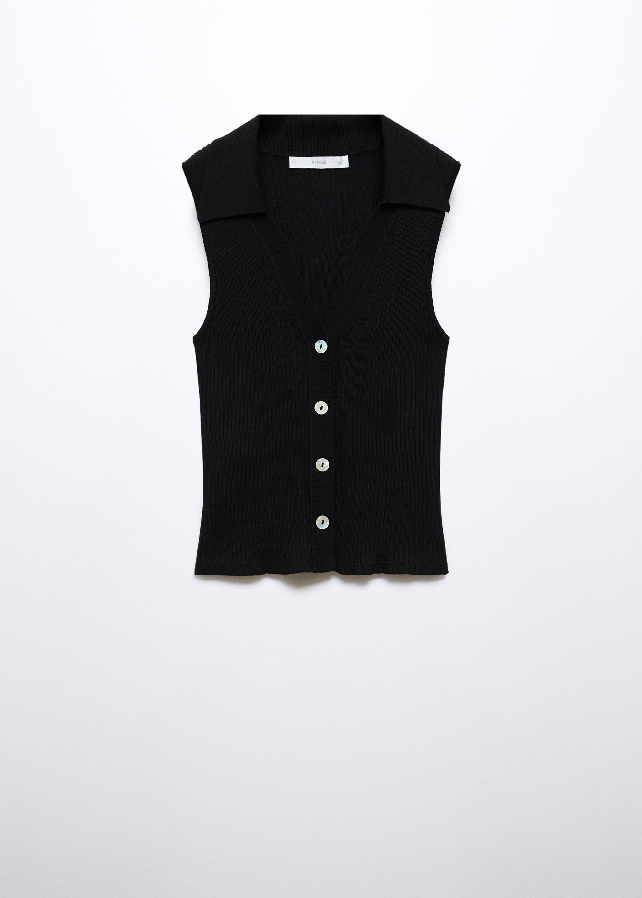 Top maille boutons - Article sans modèle