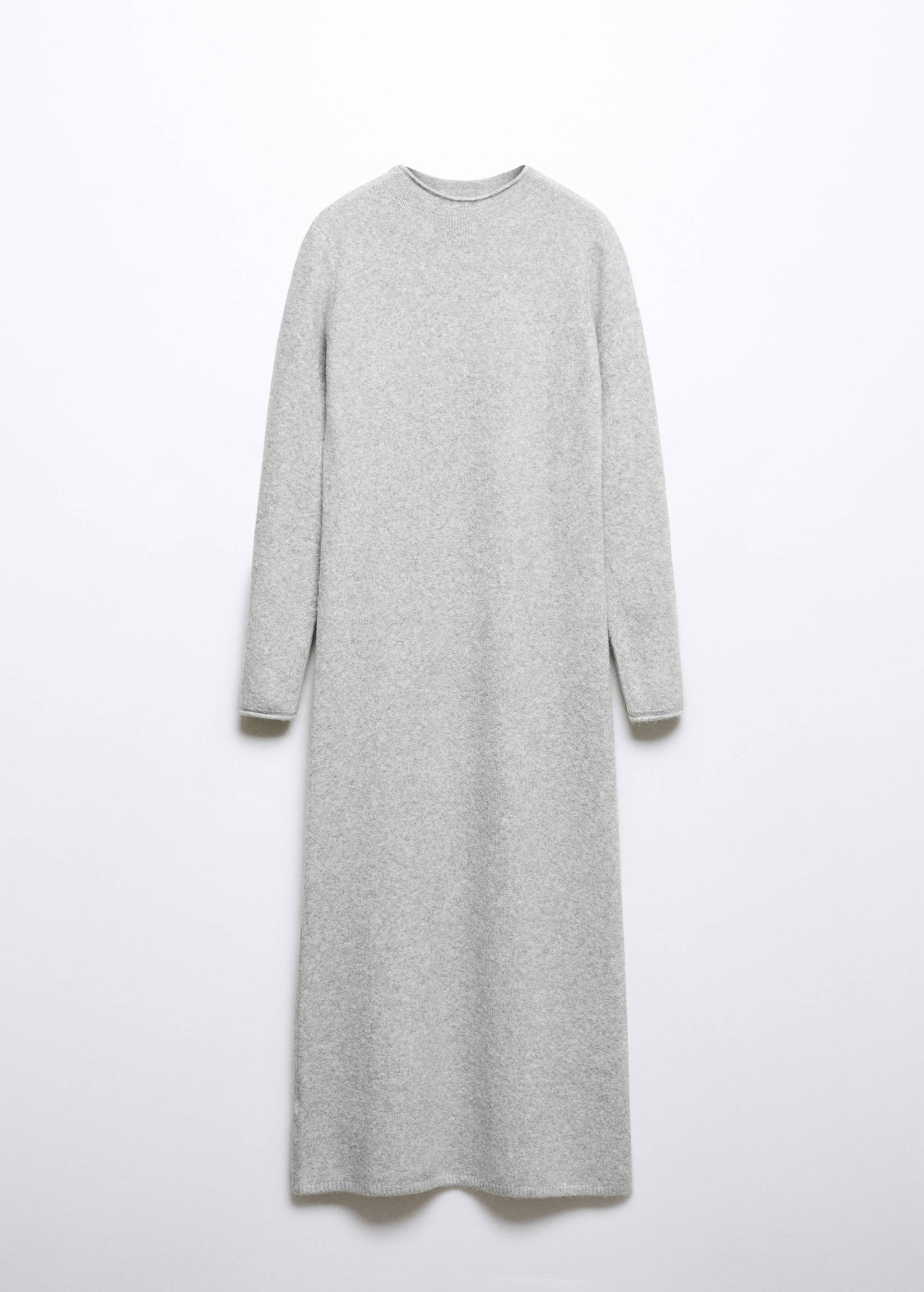 Perkins-neck knitted dress - Article without model
