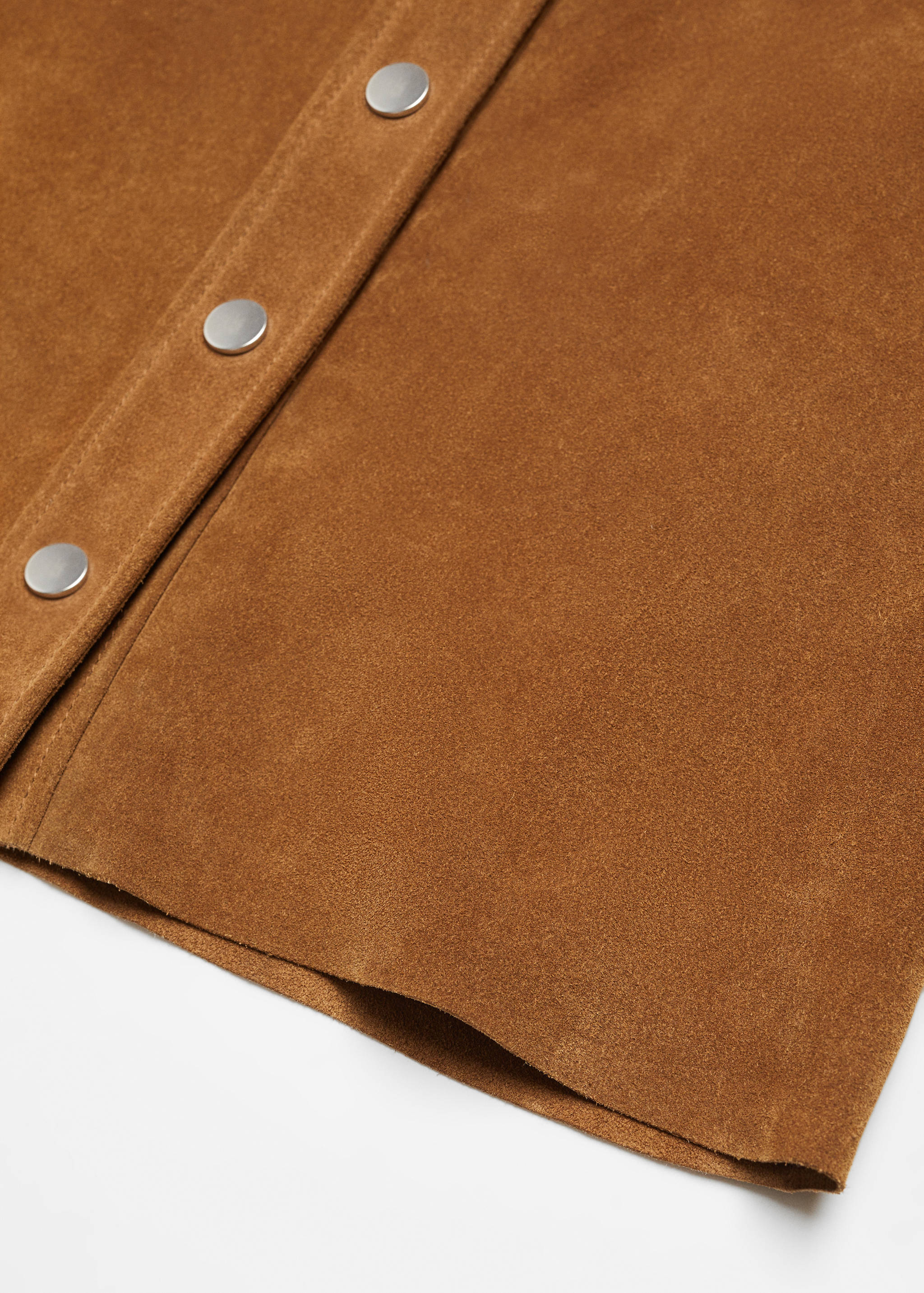 Leren rok met knopen - Detail van het artikel 8