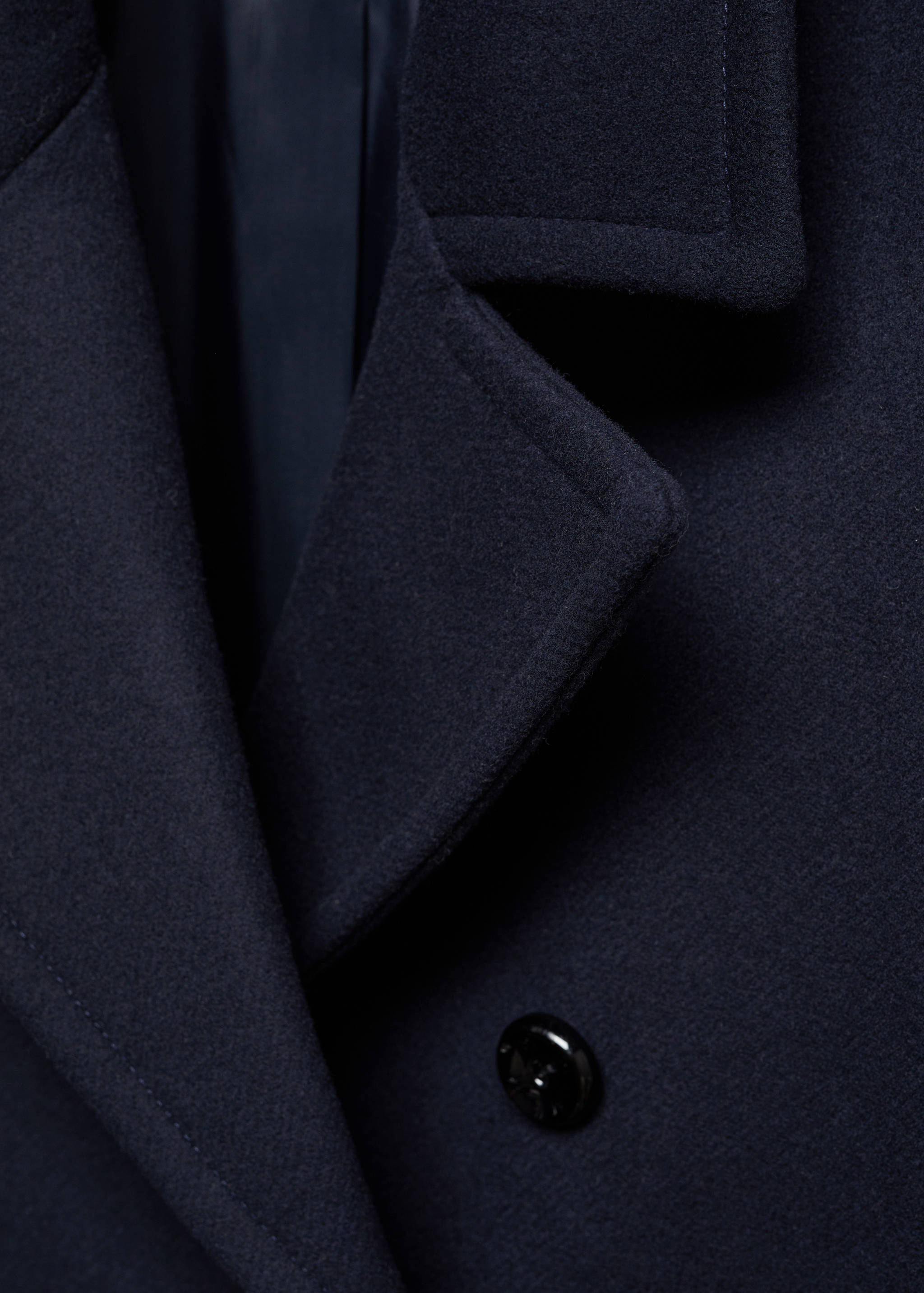 Double-breasted wool coat - Details of the article 8