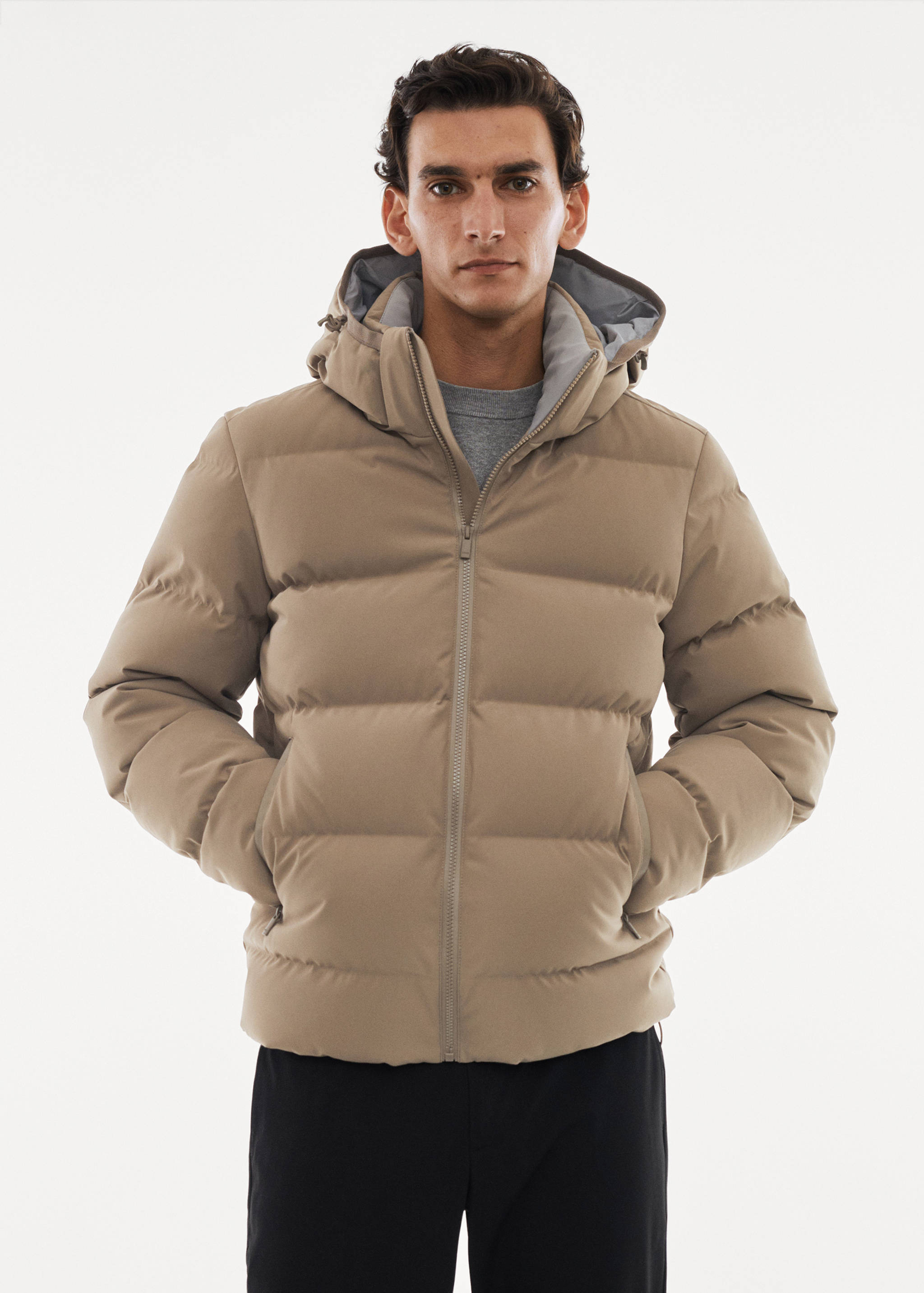 防水羽绒服 - null