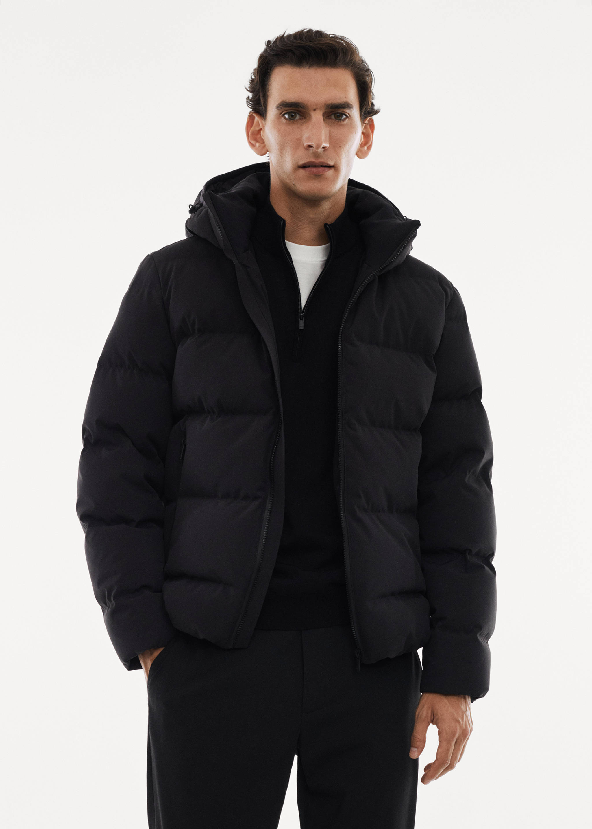 防水羽绒服 - null