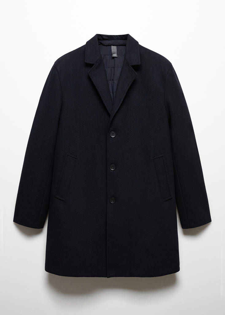 Detachable hood wool coat - thumbnail 7