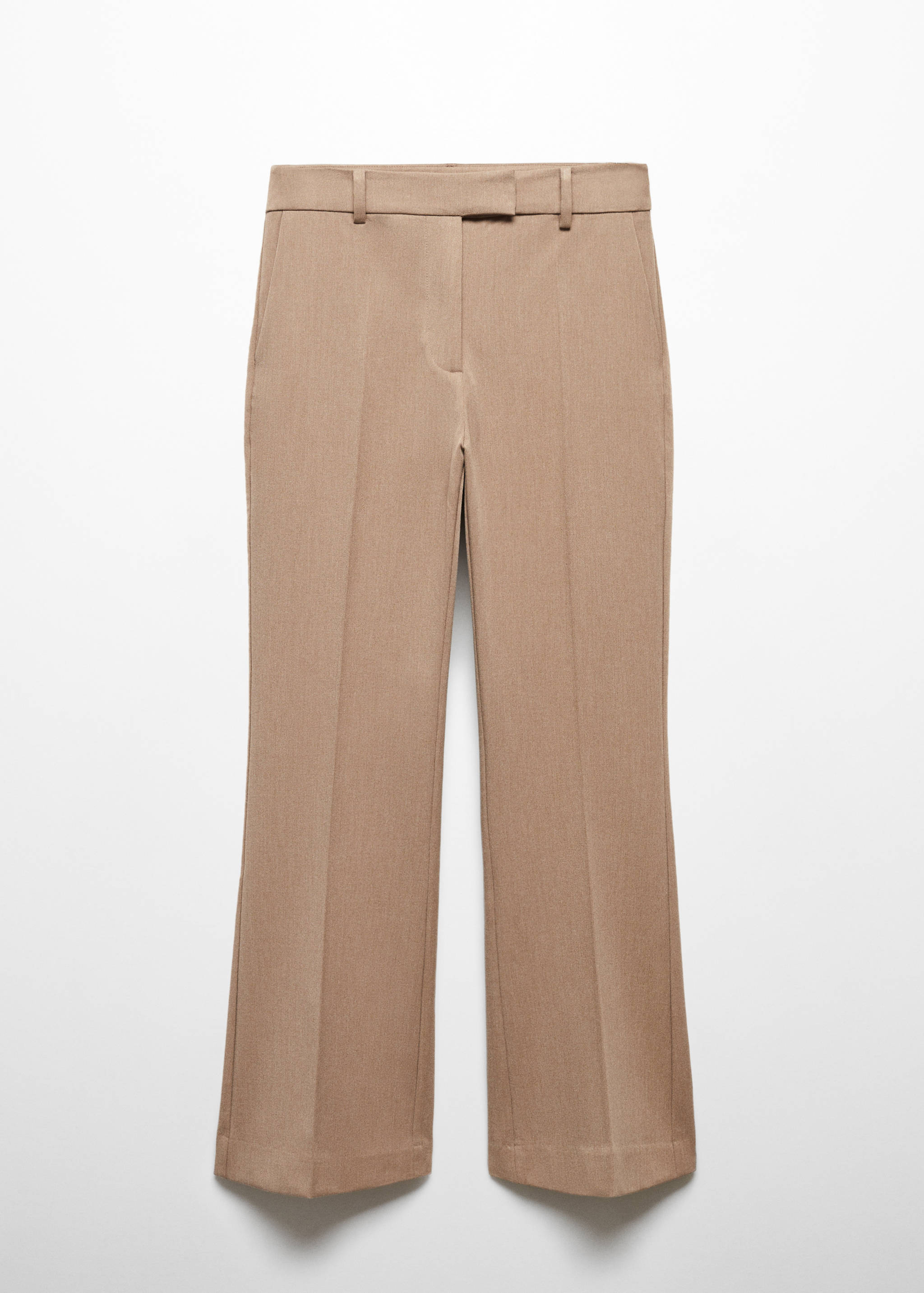 Cropped flared trousers - Article without model