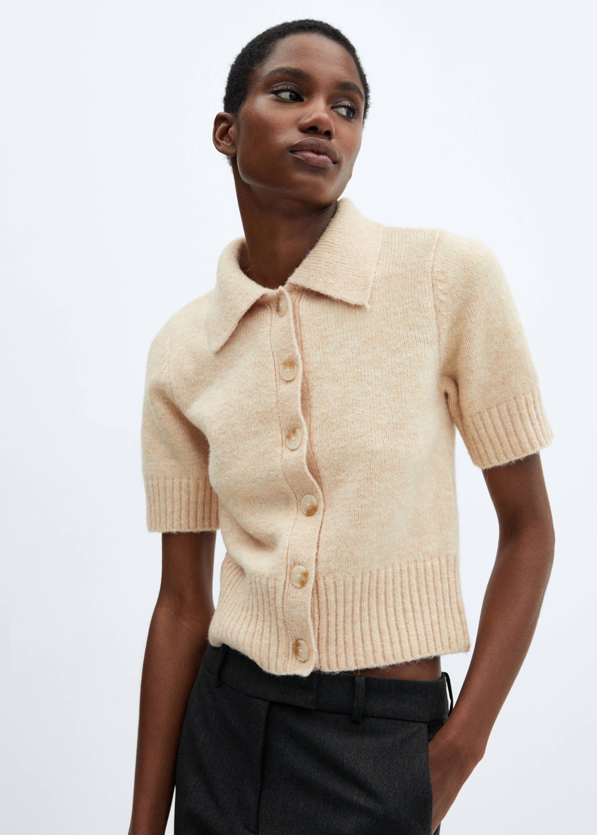 七分喇叭裤 - null