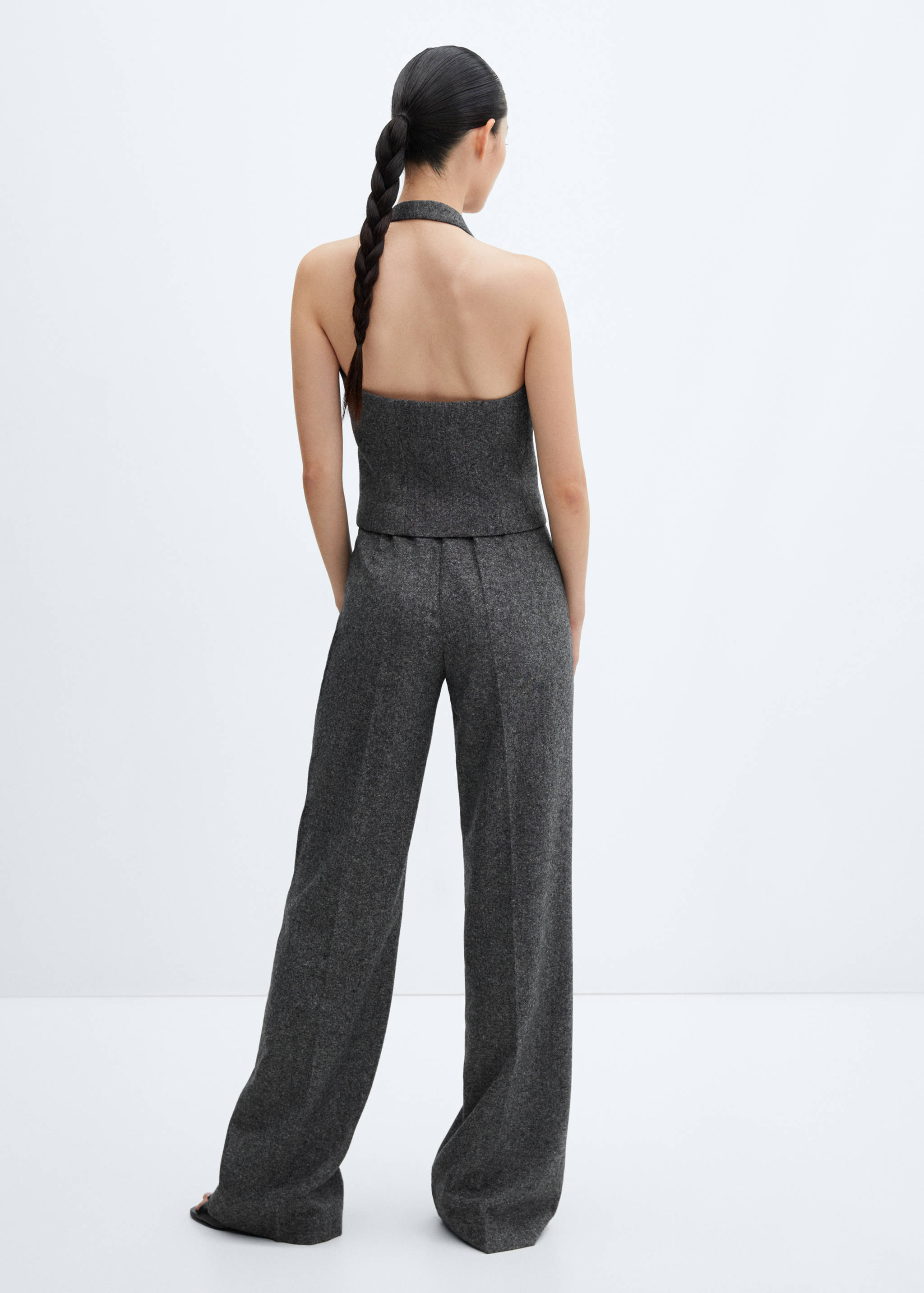 Wool suit trousers - Reverse of the article