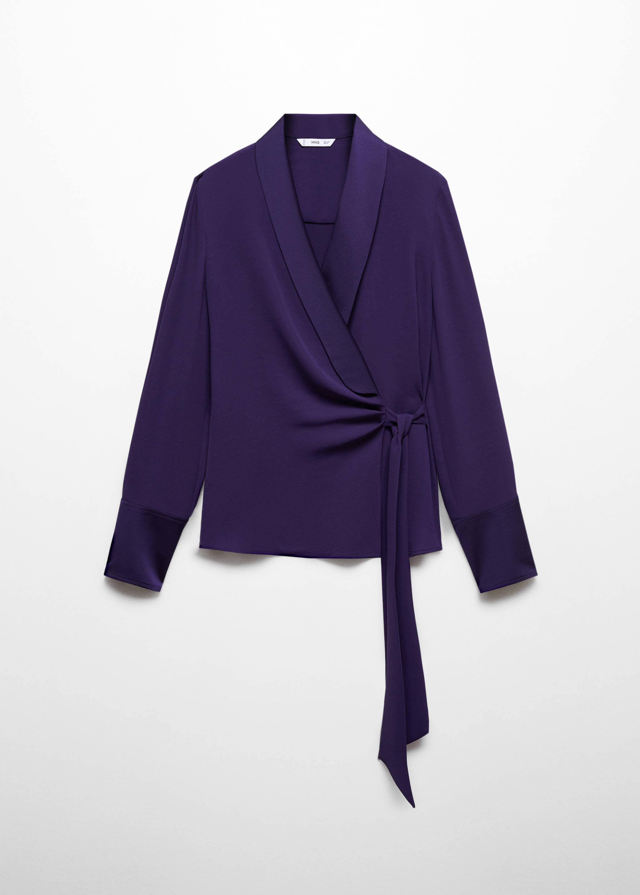 Blouse cache-cœur revers - Article sans modèle