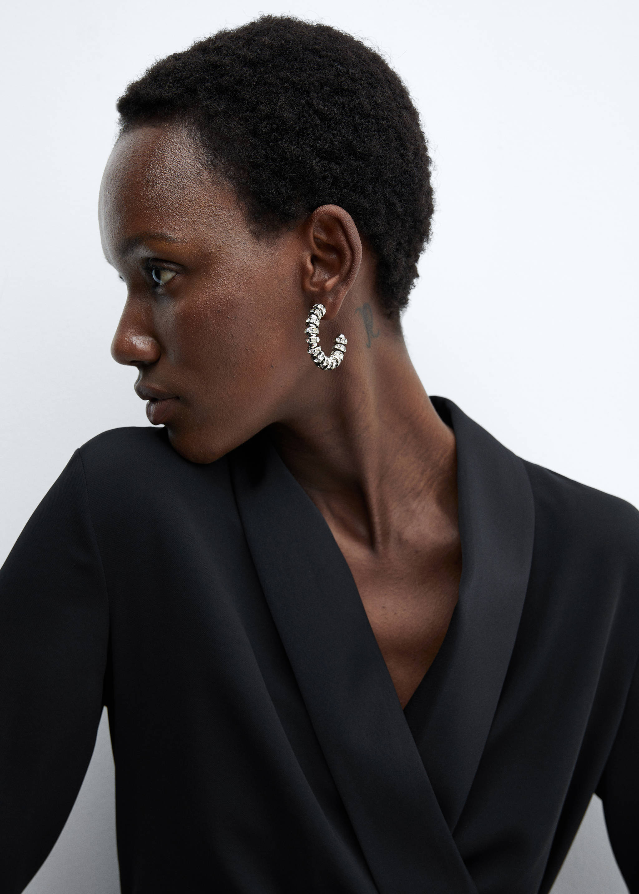 Blouse cache-cœur revers - Détail de l'article 1