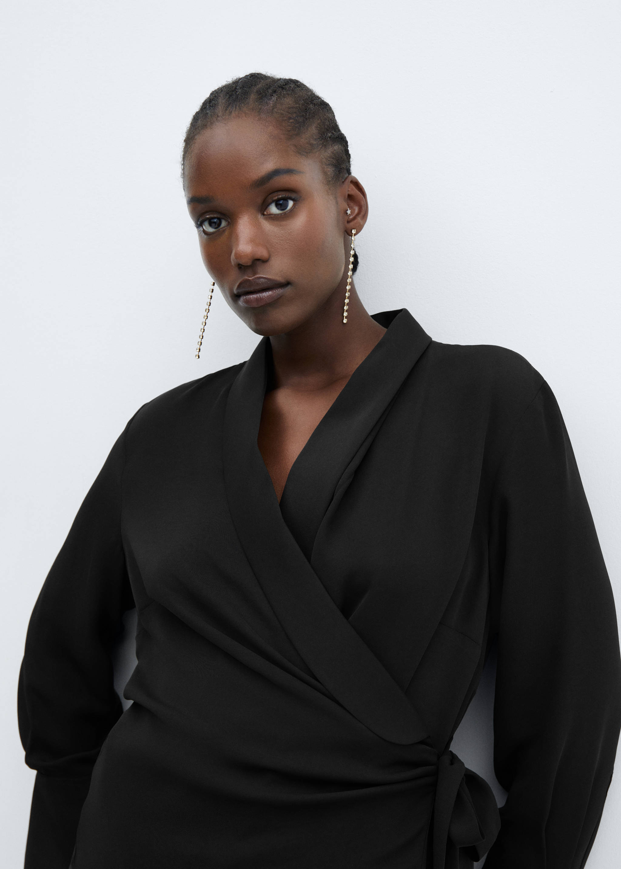 Blouse cache-cœur revers - Détail de l'article 4