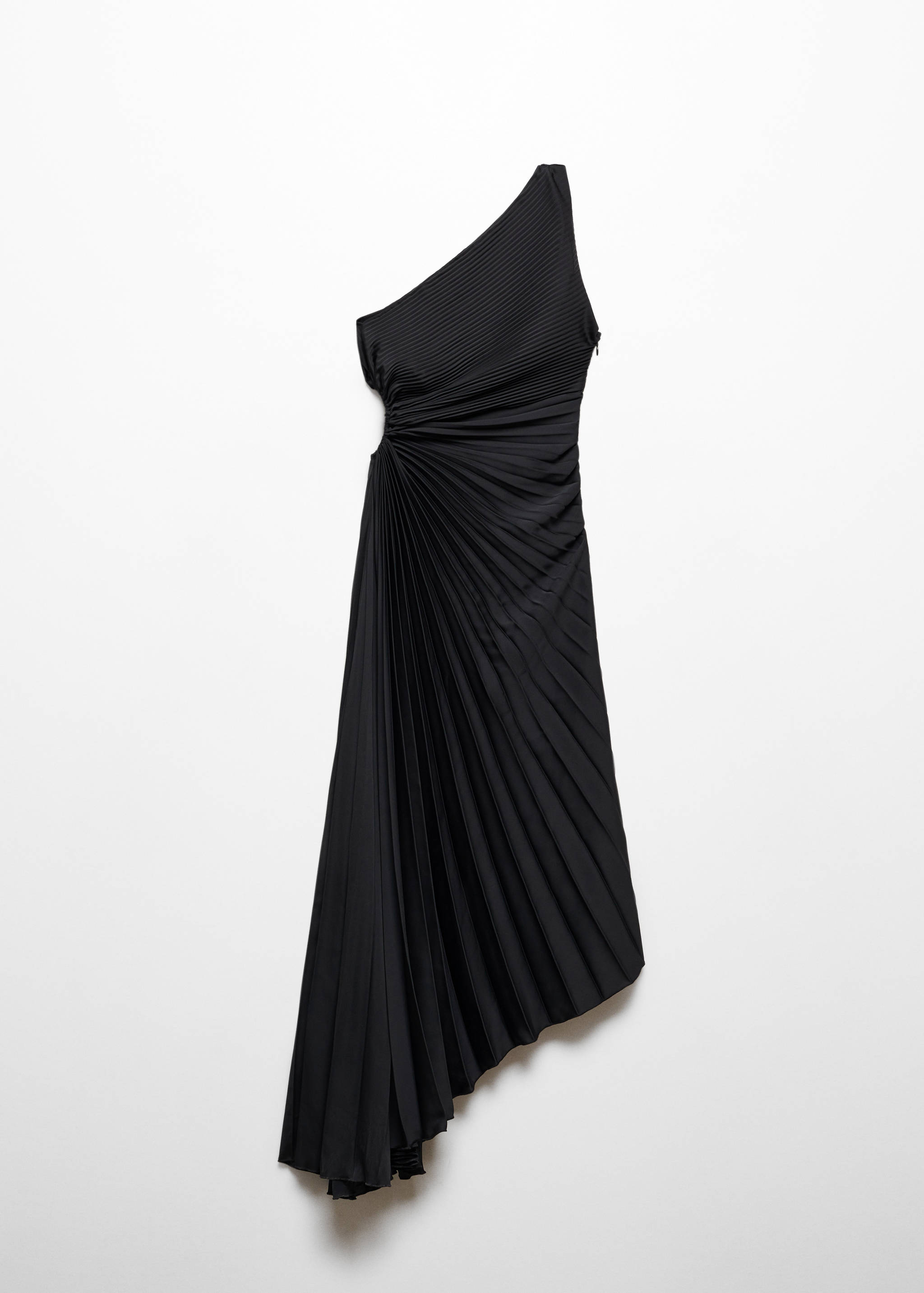 Vestido asimétrico plisado - Artículo sin modelo