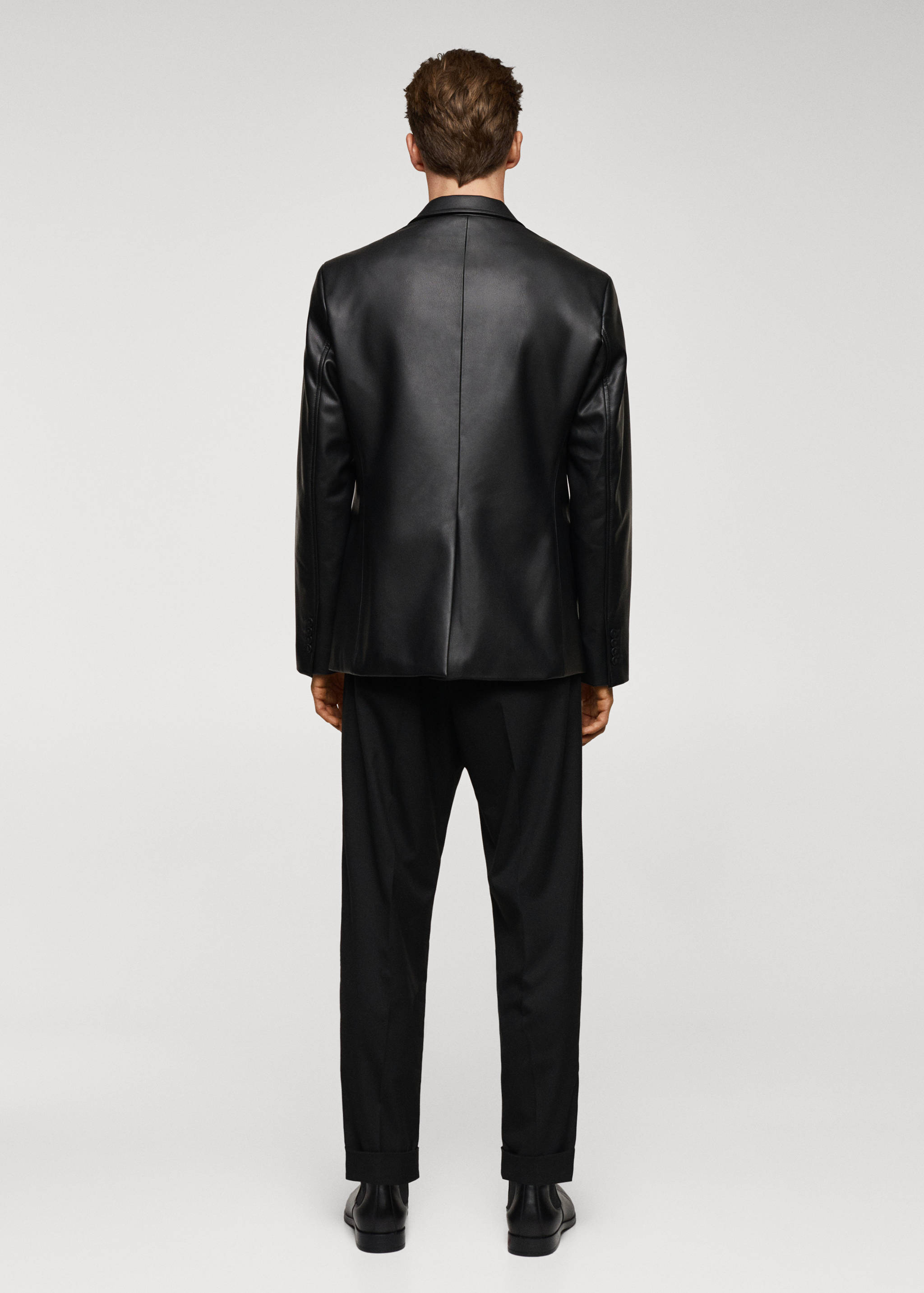 Veste simili-cuir - Verso de l’article