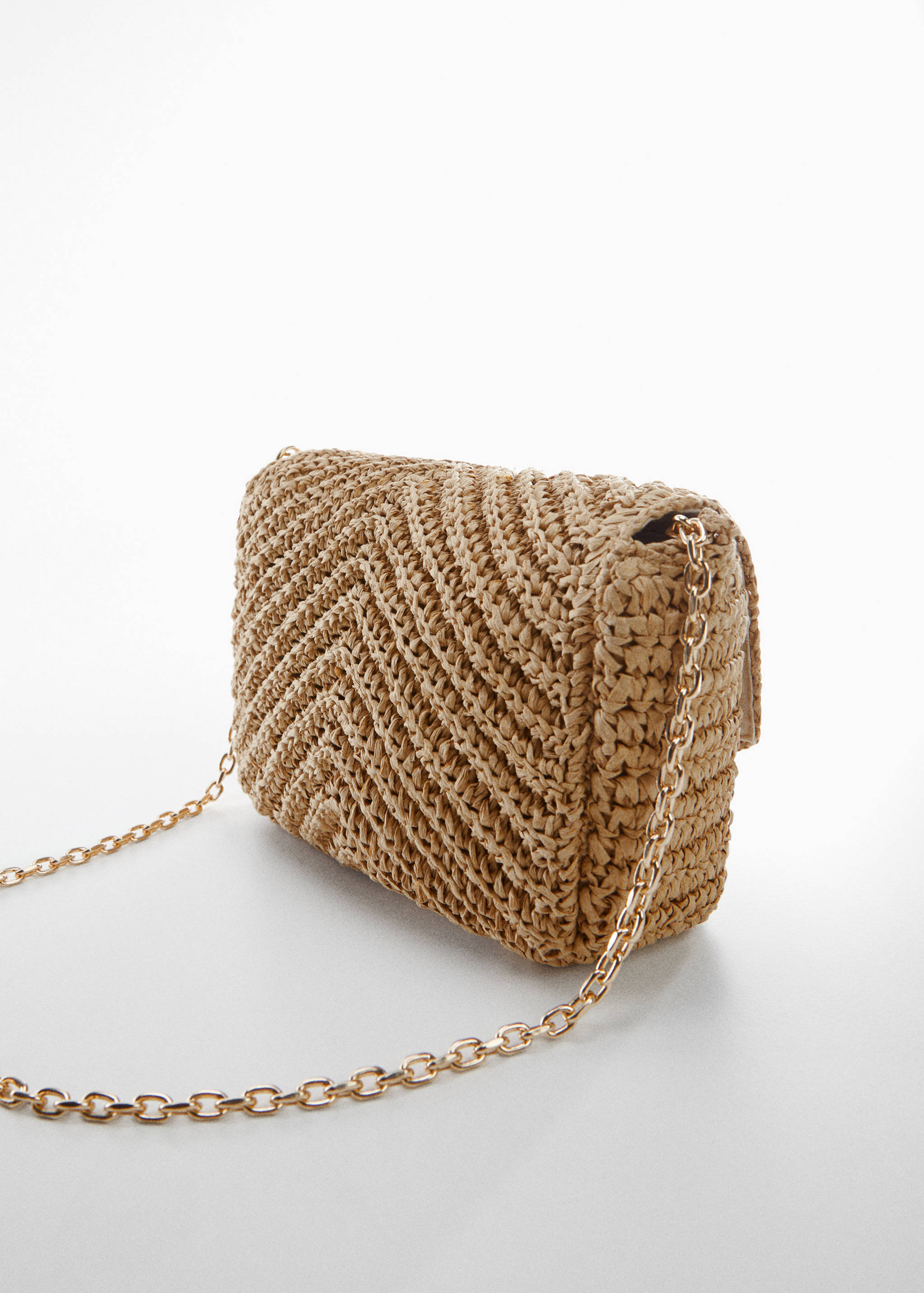 Natural fibre bag with flap - Details of the article 1