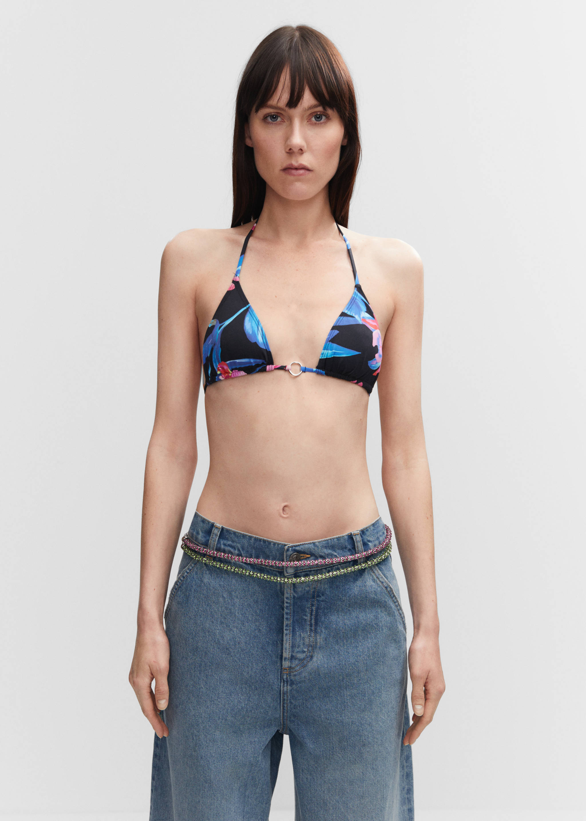 Ceinture fine à strass - Plan général