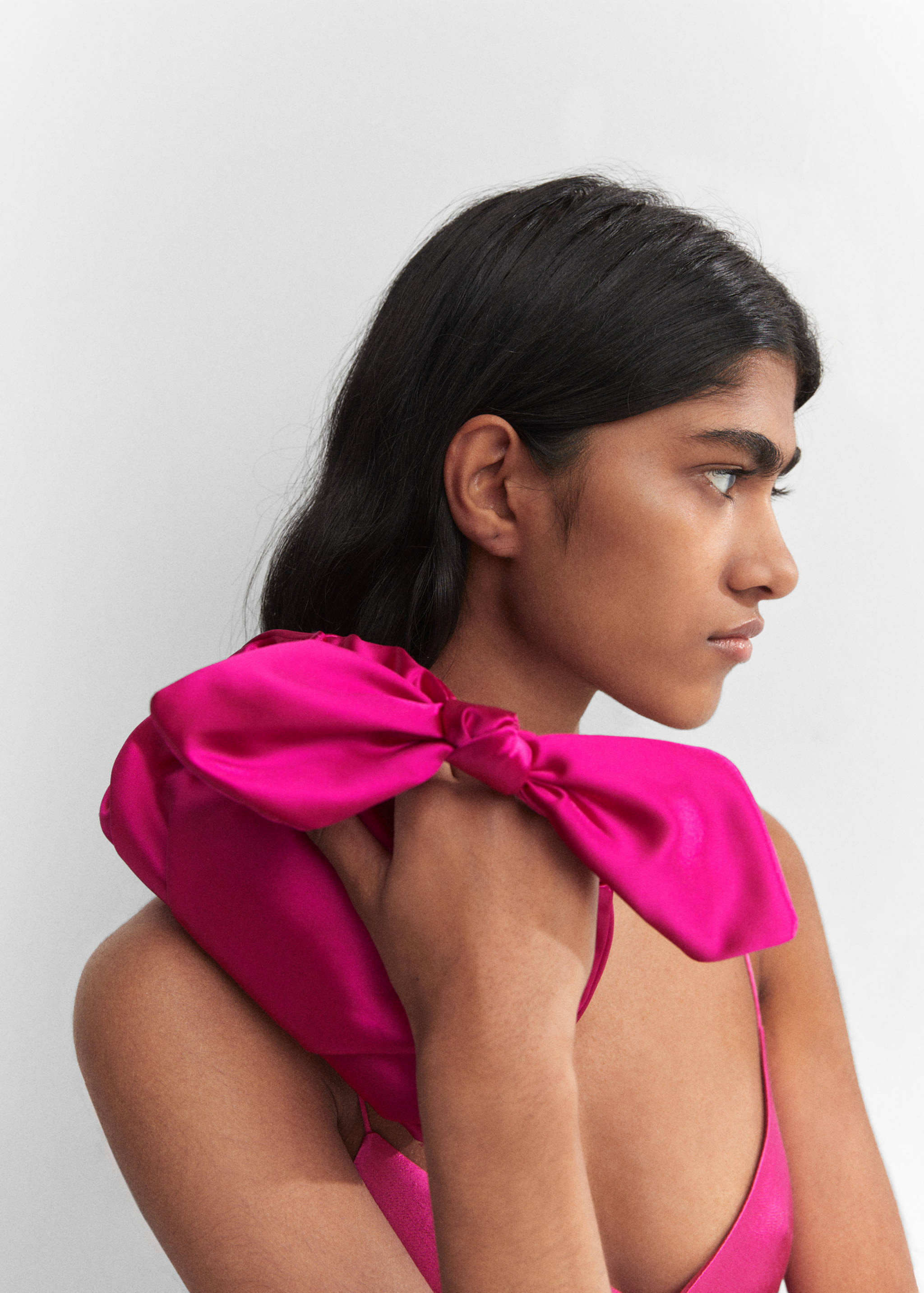 Satin bag with bow - Details of the article 9