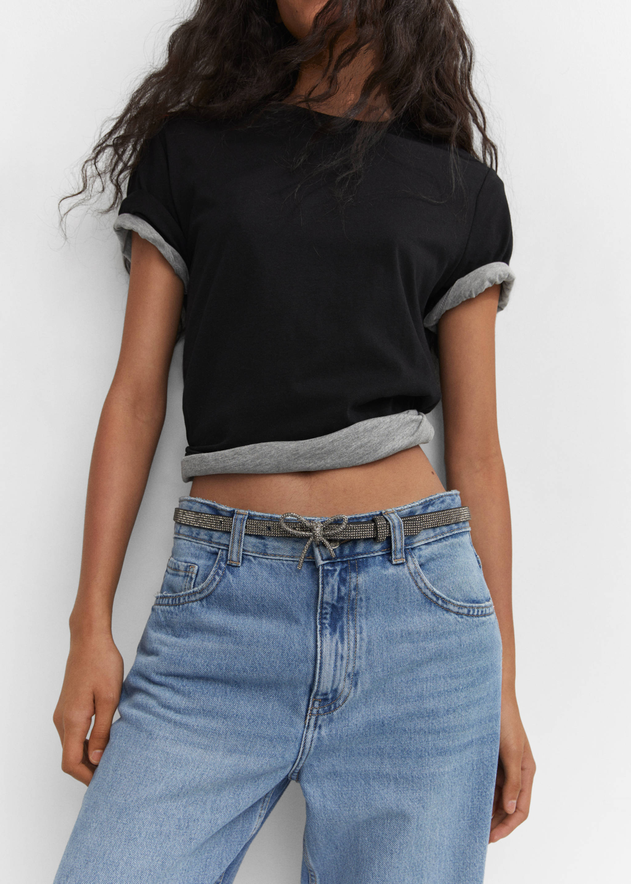 Rhinestone belt with bow - Details of the article 9